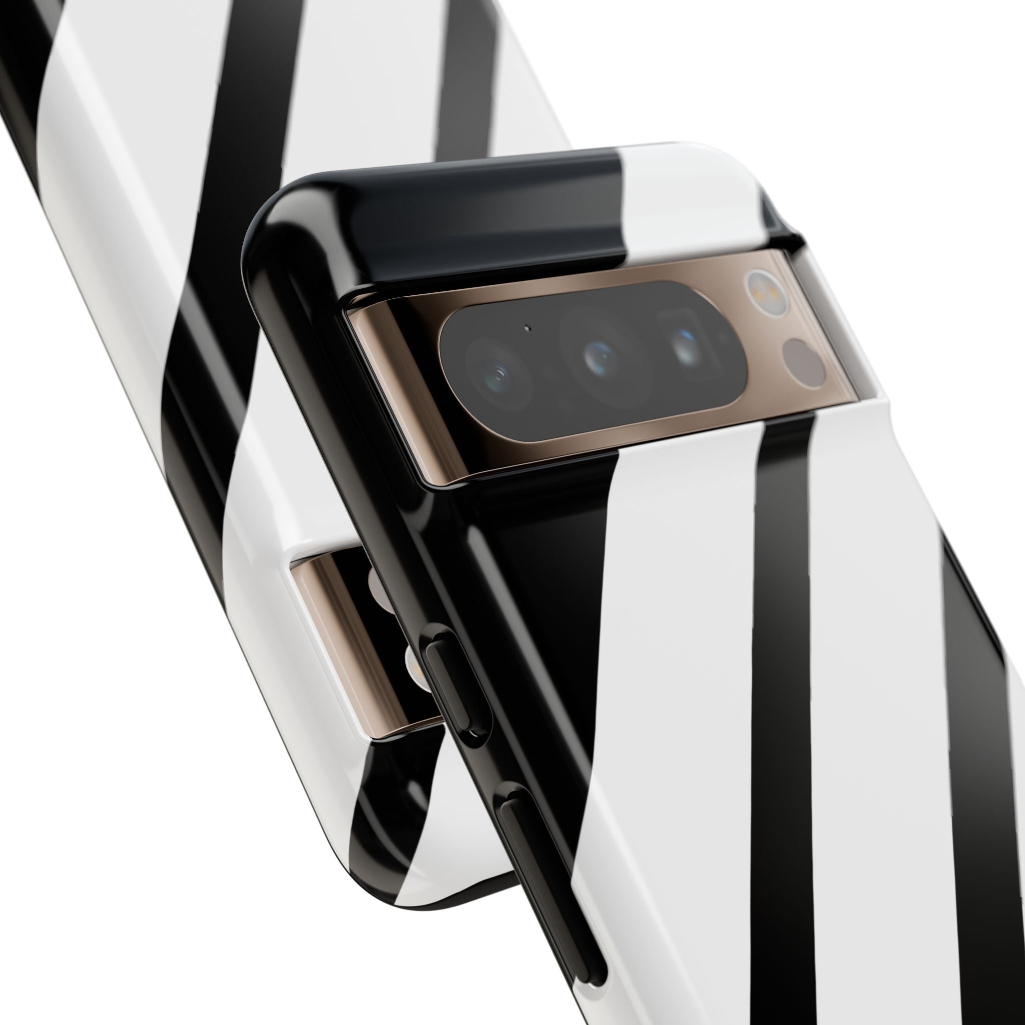 Monochrome Diagonal Symmetry - Google Pixel Case