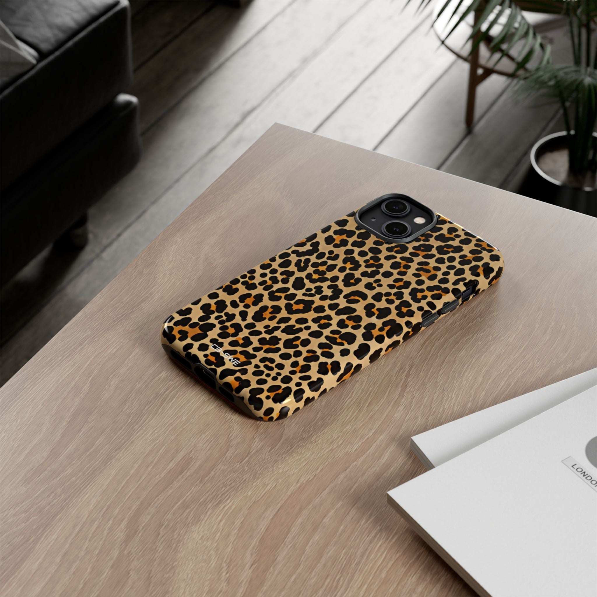 Leopard Print Elegance - iPhone Case