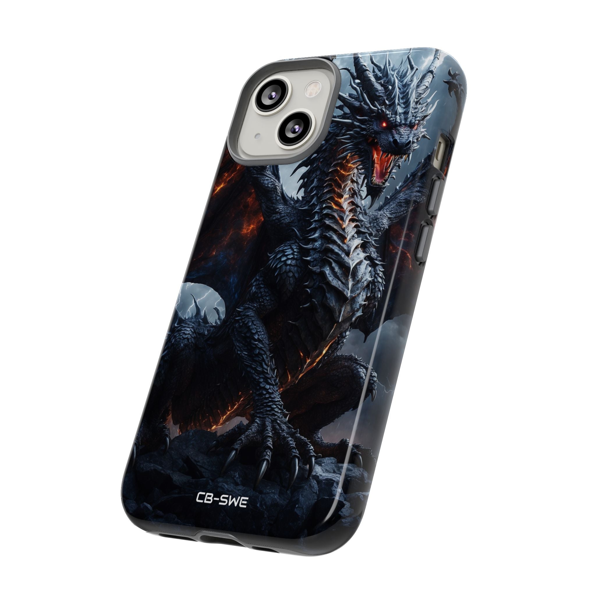 Fiery Wings Unleashed - iPhone Case