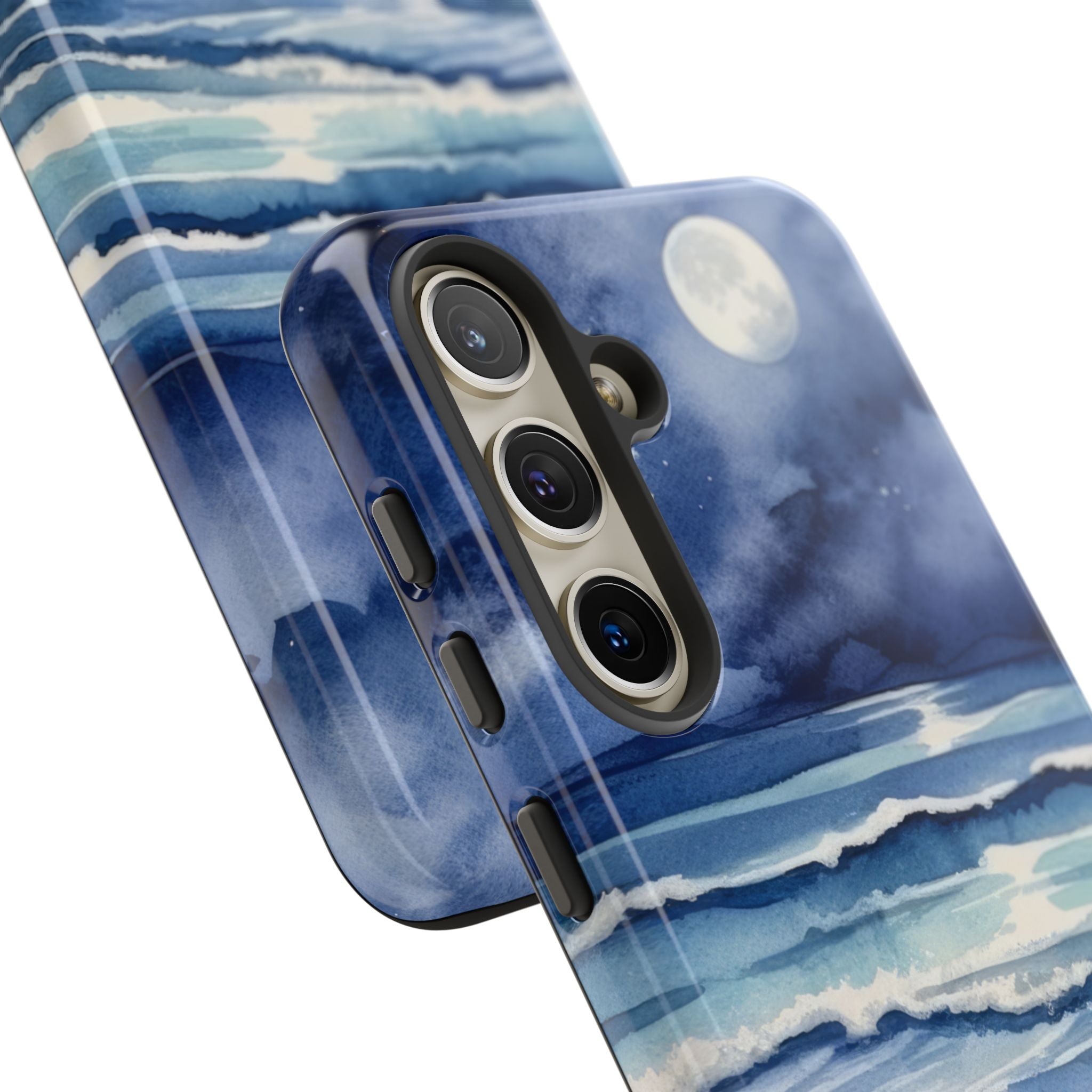 Moonlight Reflects Waves - Samsung Case