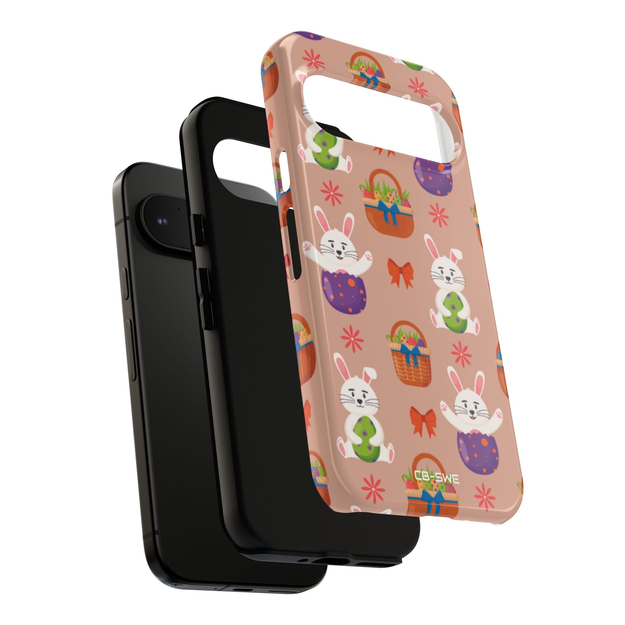 Bunnies Hold Eggs - Google Pixel Case