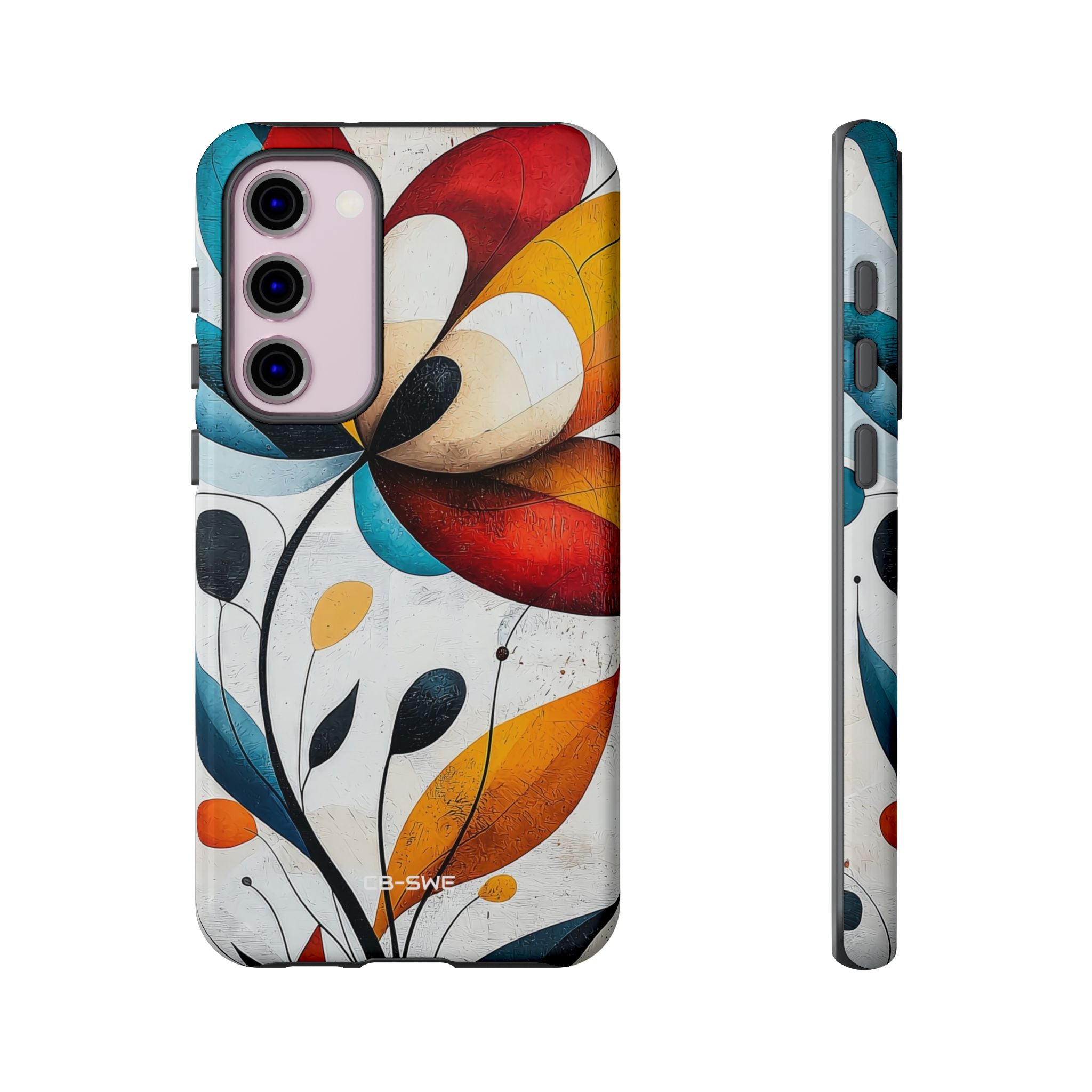 Vibrant Floral Symphony - Samsung Case