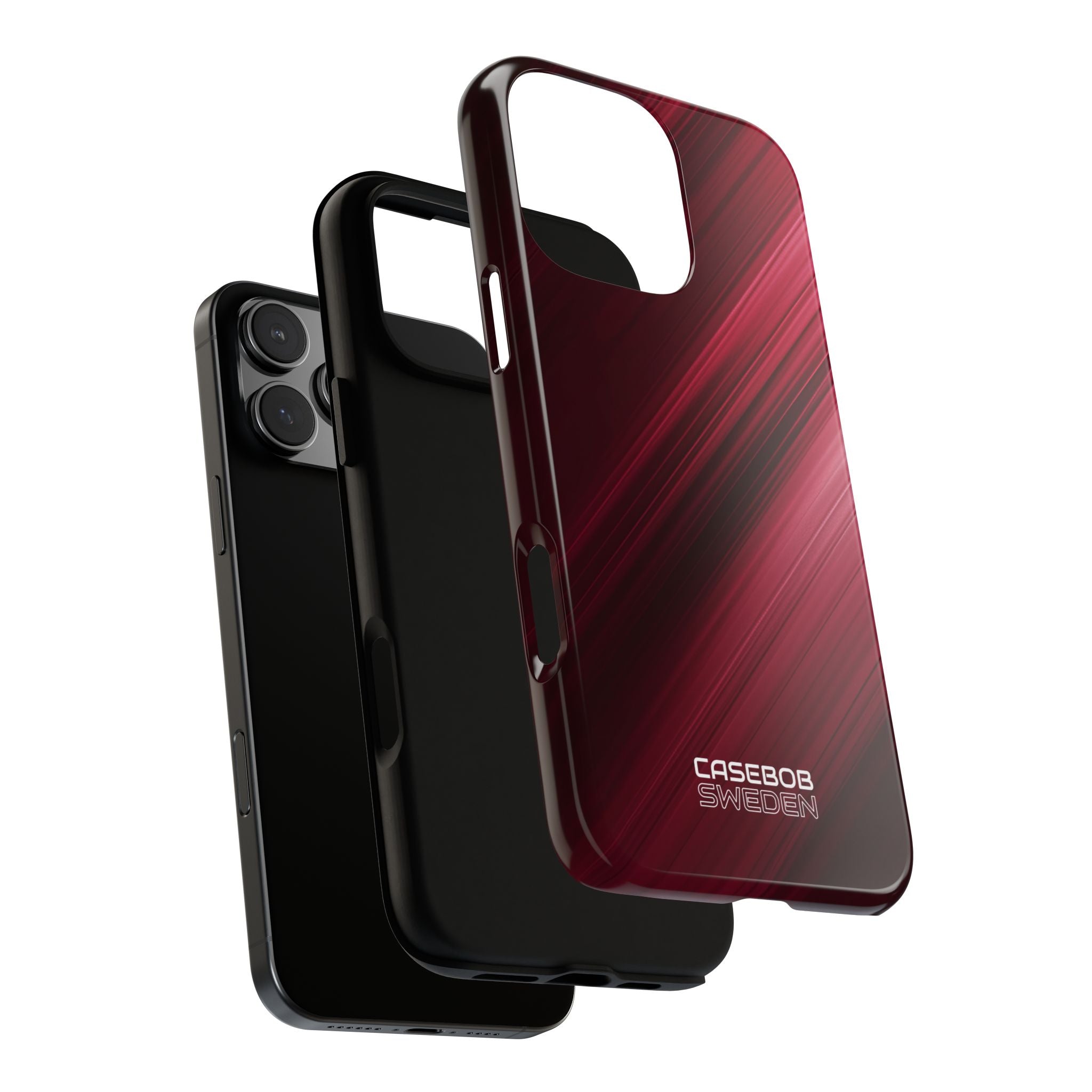 Crimson Drift Motion iPhone 16 - Tough