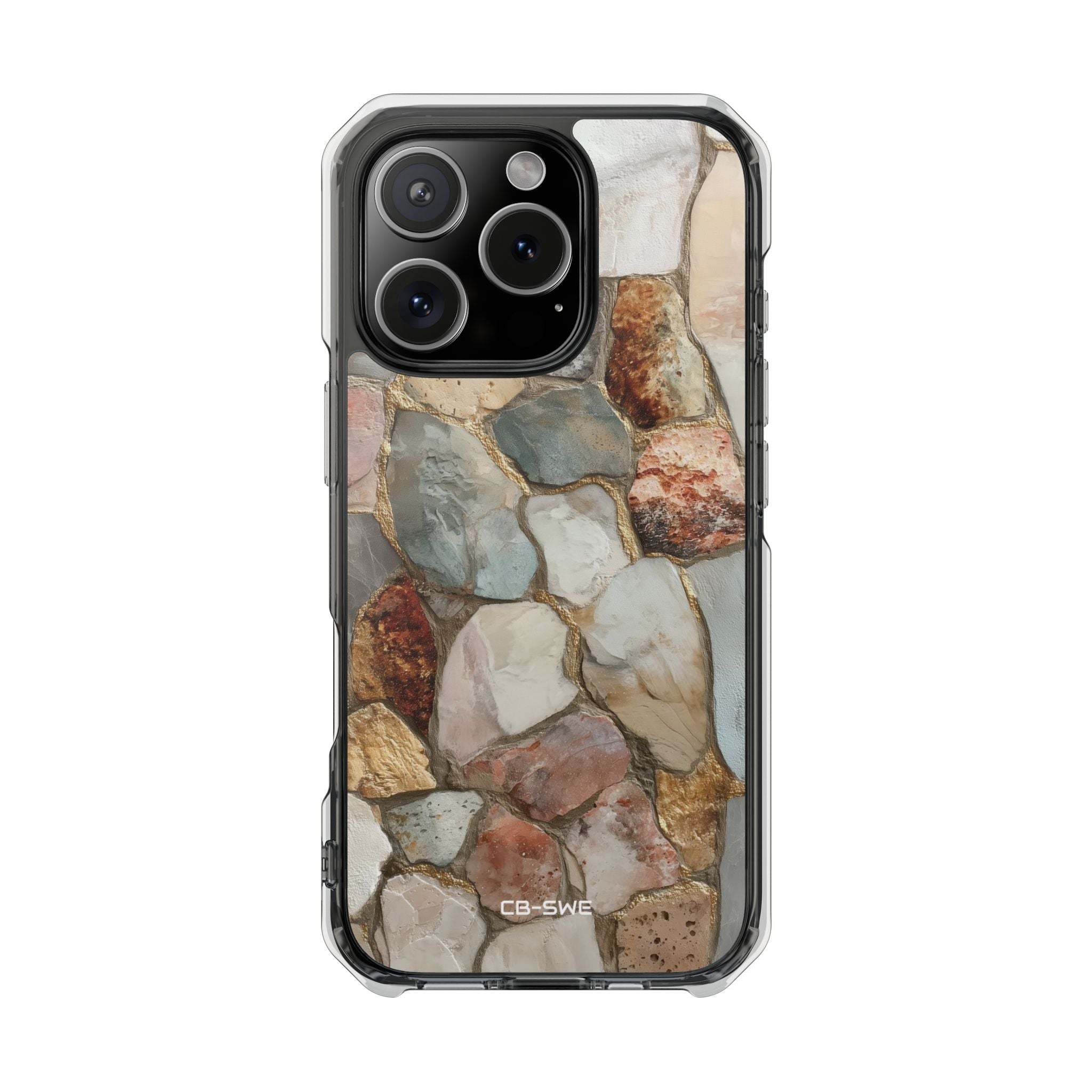 Stone Mosaic Dance iPhone Case - Impact