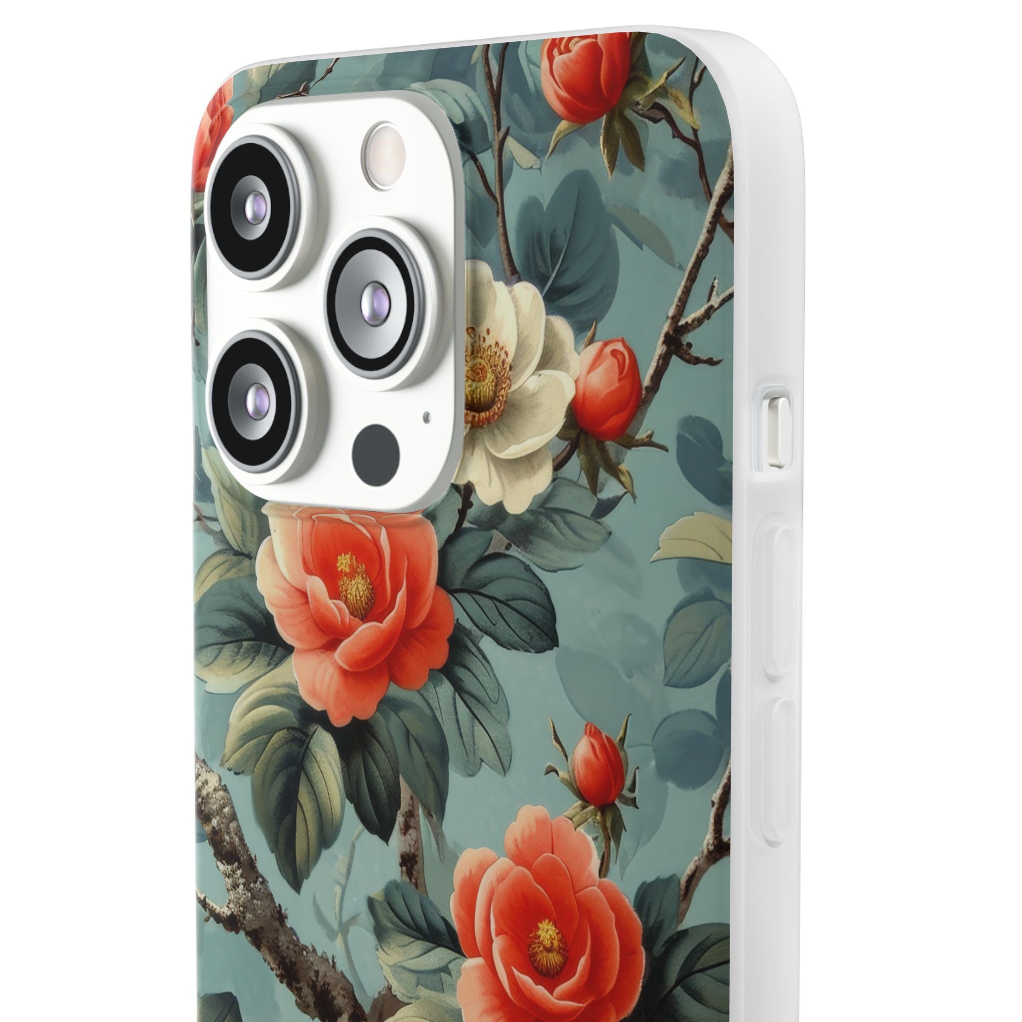 Coral Bloom iPhone 13 Pro - Soft