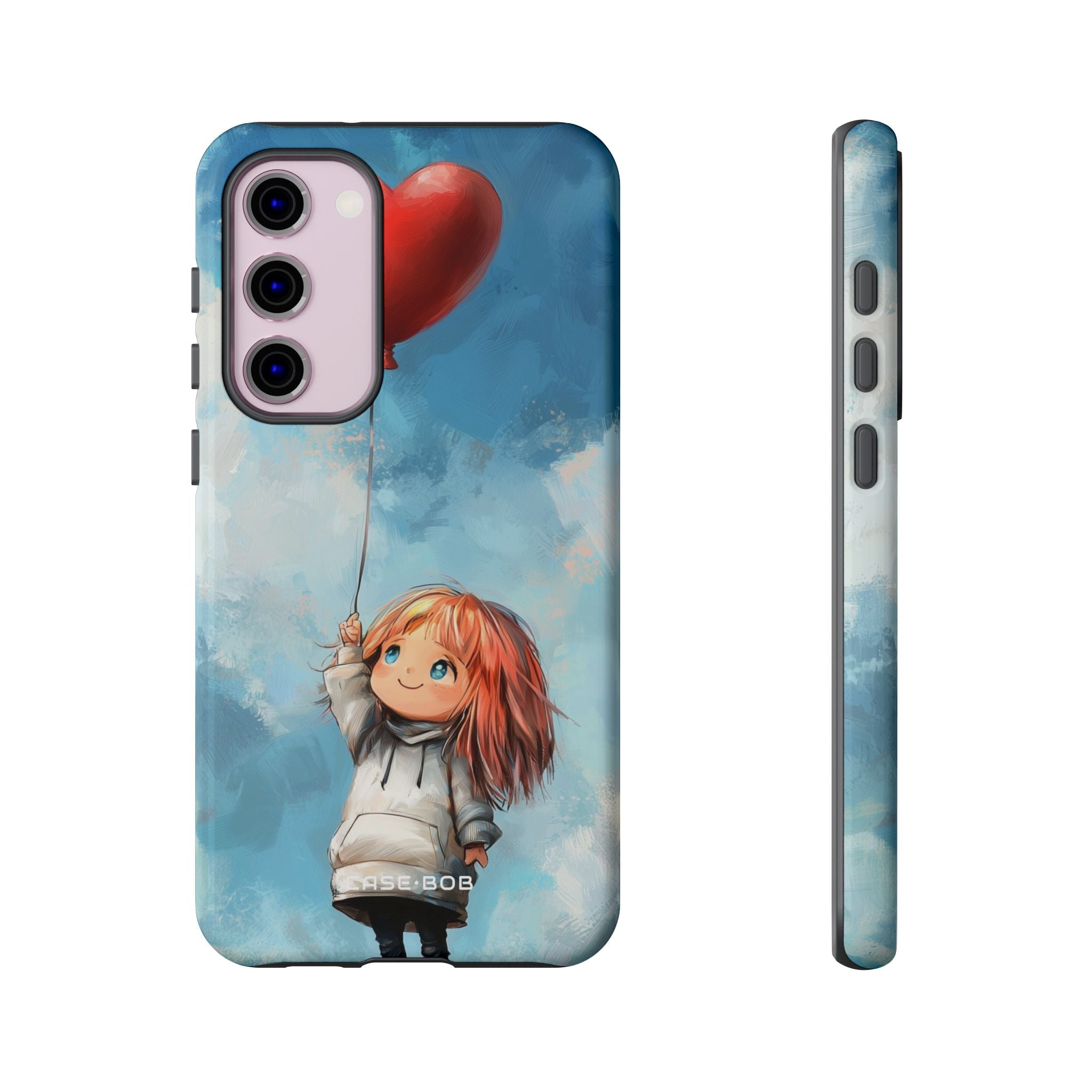 Heart Balloon Whimsy Samsung S23 Plus Case - Tough