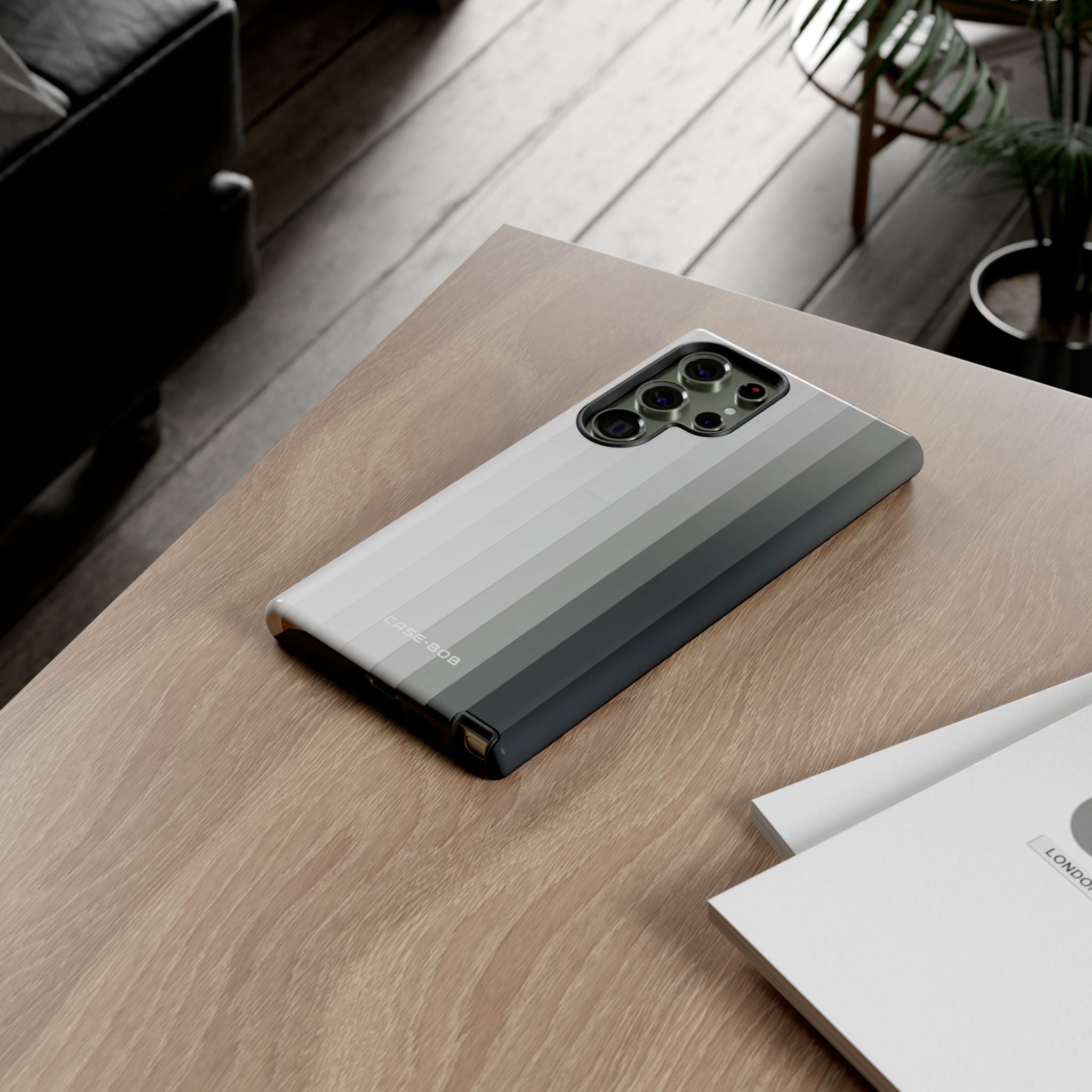 Gradient Bands Samsung S23 Ultra Case - Tough