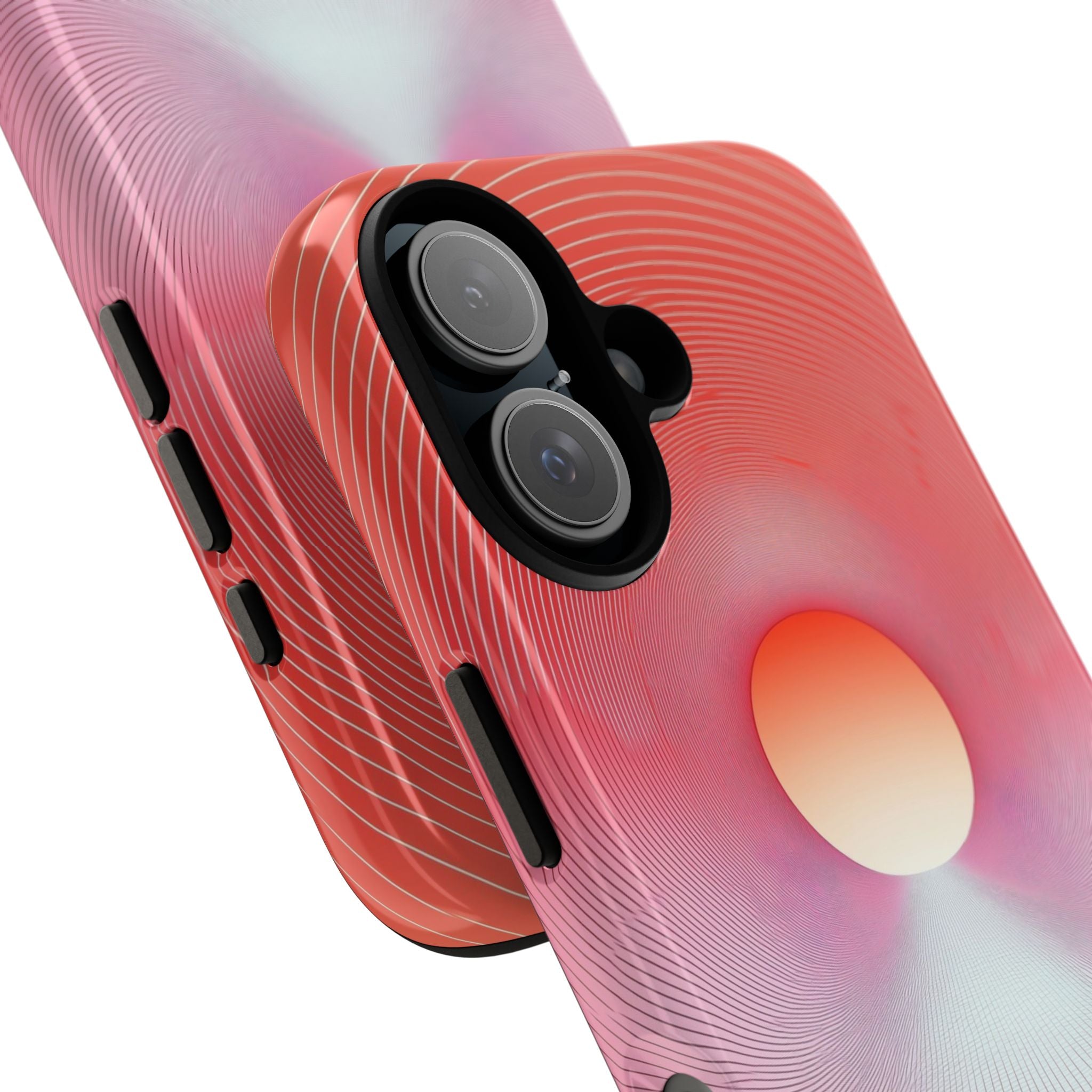 Orange Portal iPhone 16 Pro Case - Tough