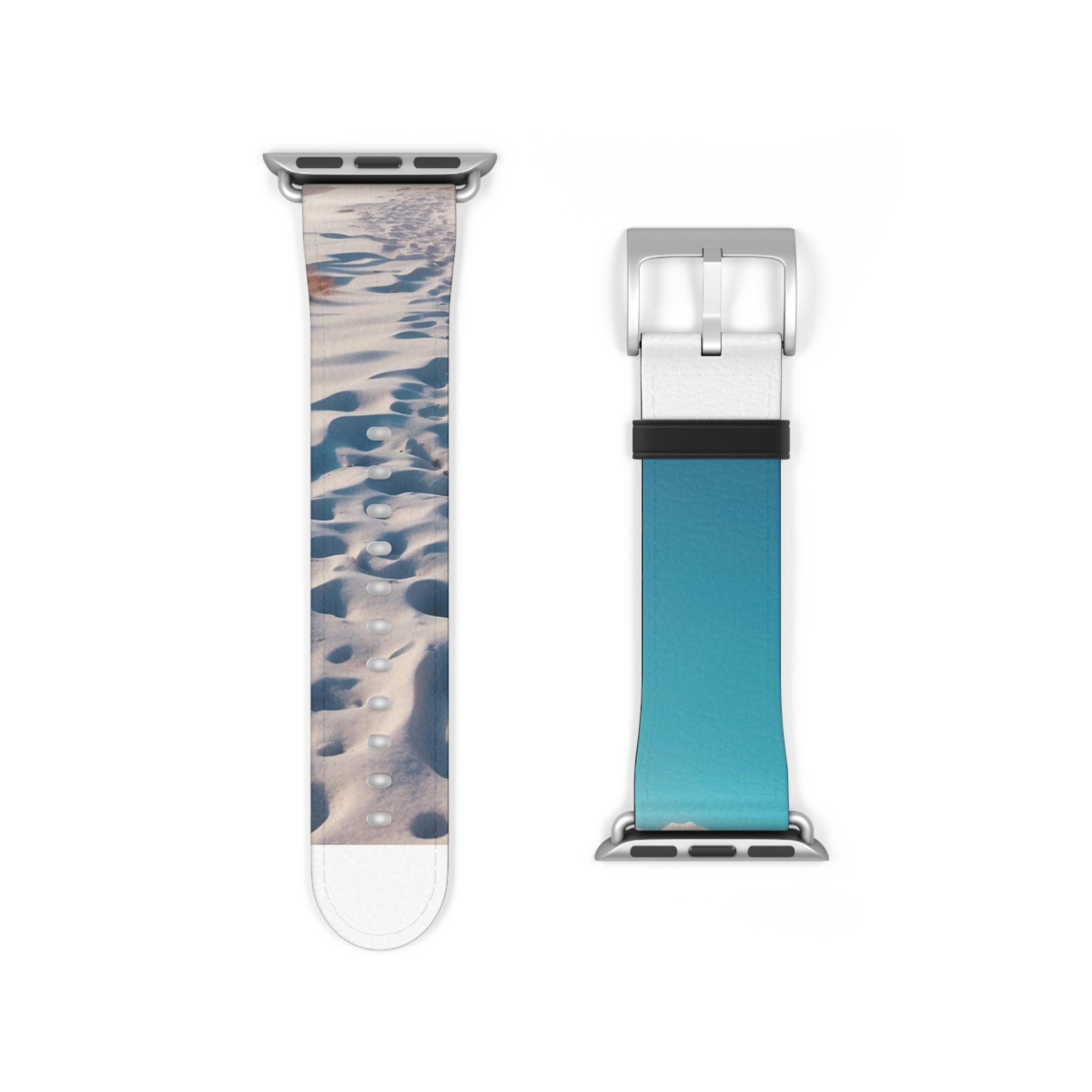 Snowy Footprints - Watch Band