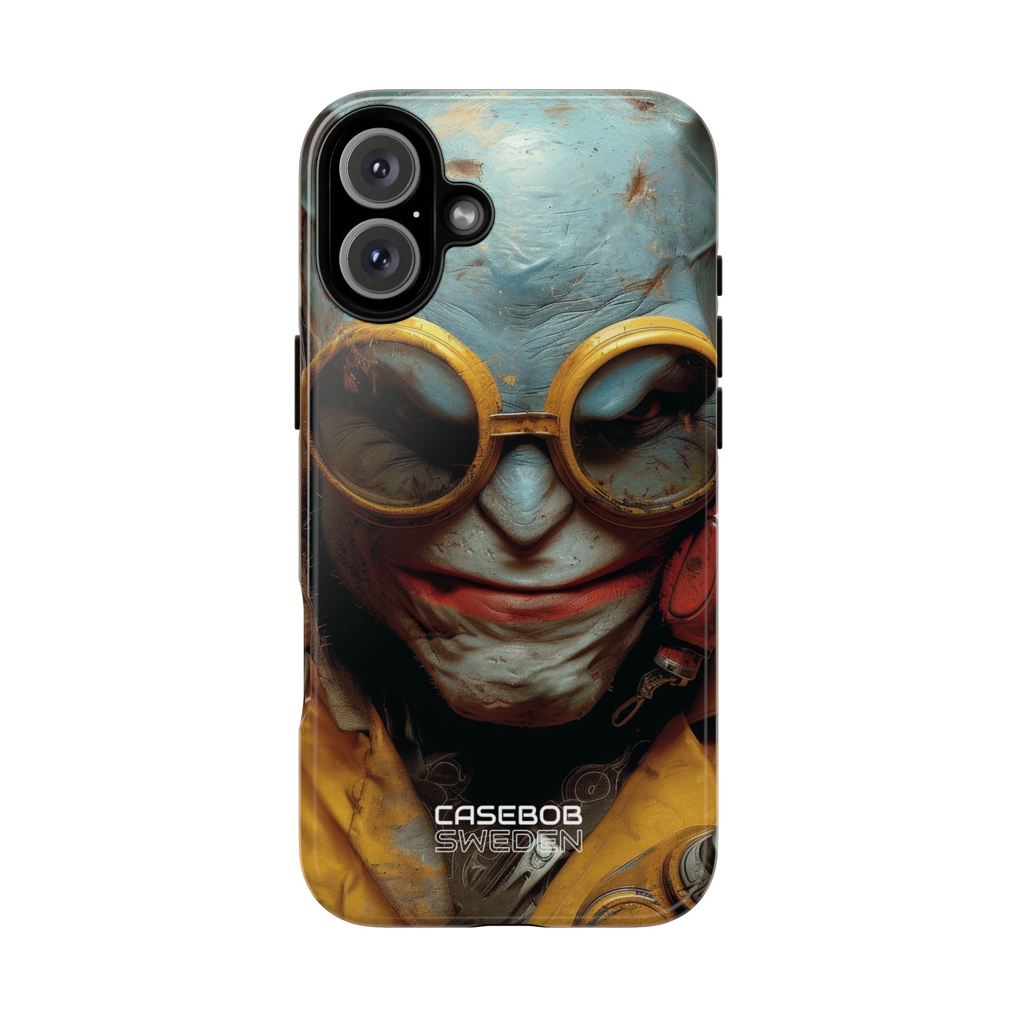 Steampunk Masked Adventurer iPhone 16 - Tough