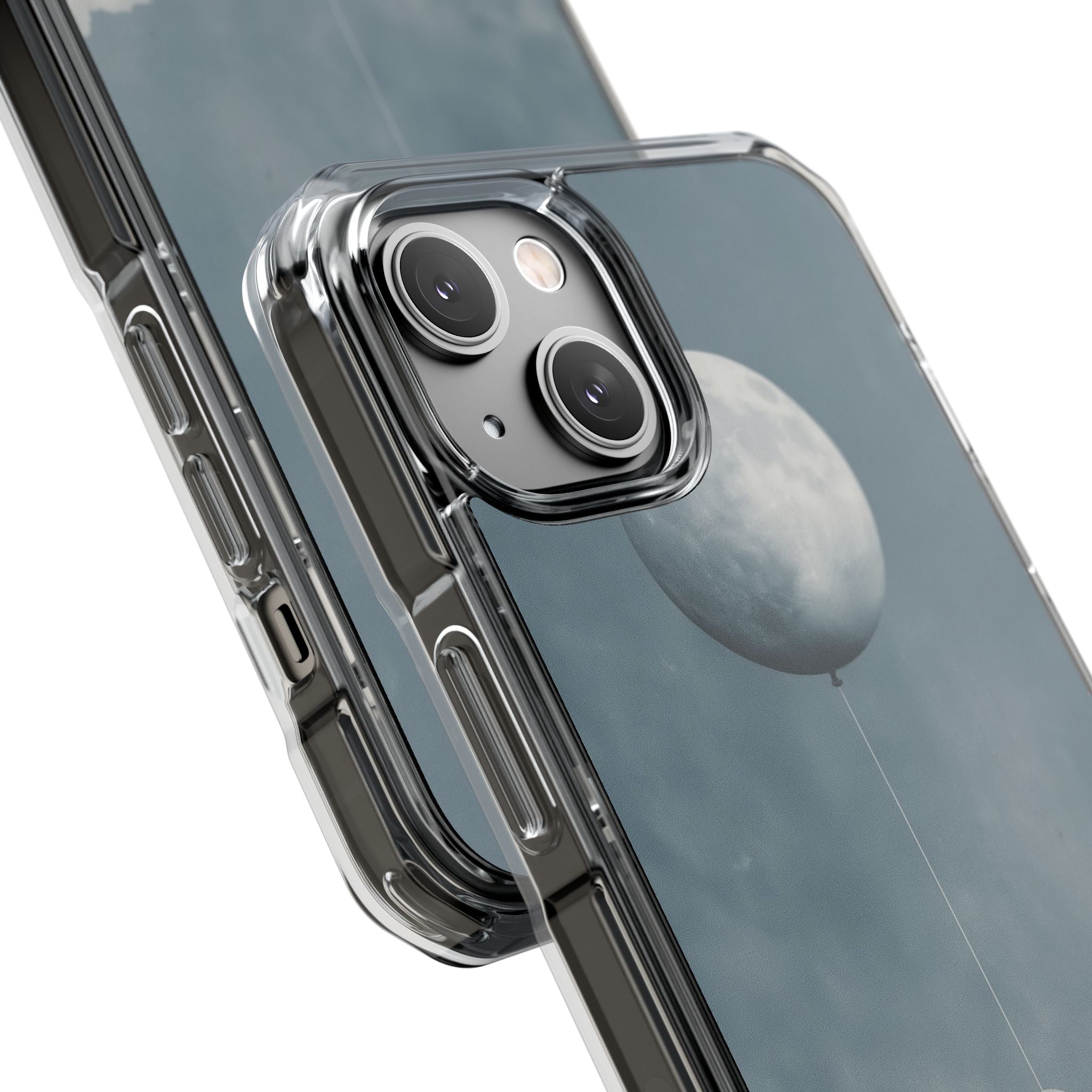 Moon Cradled Softly iPhone Case - Impact