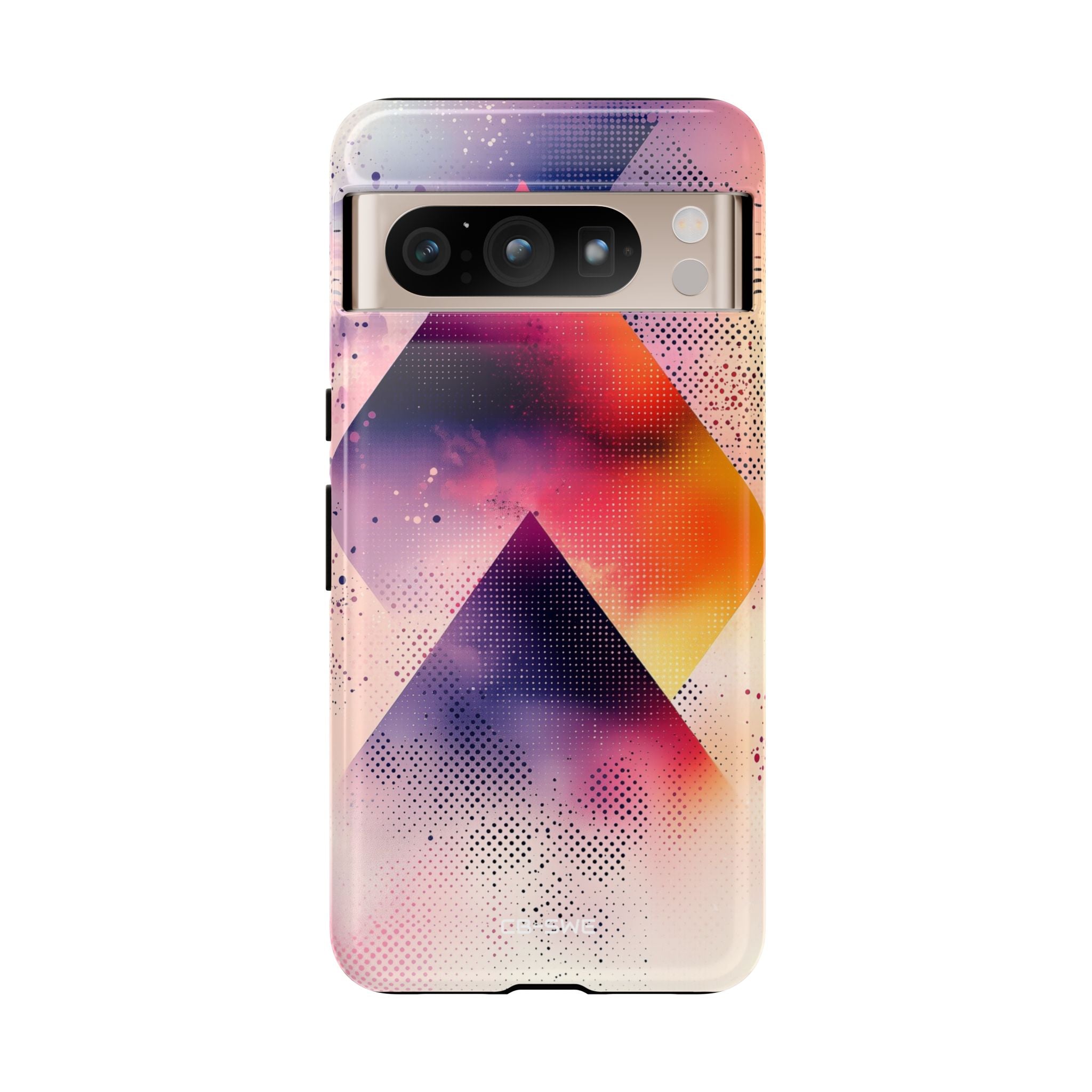 Vivid Triangles Ascend - Google Pixel Case