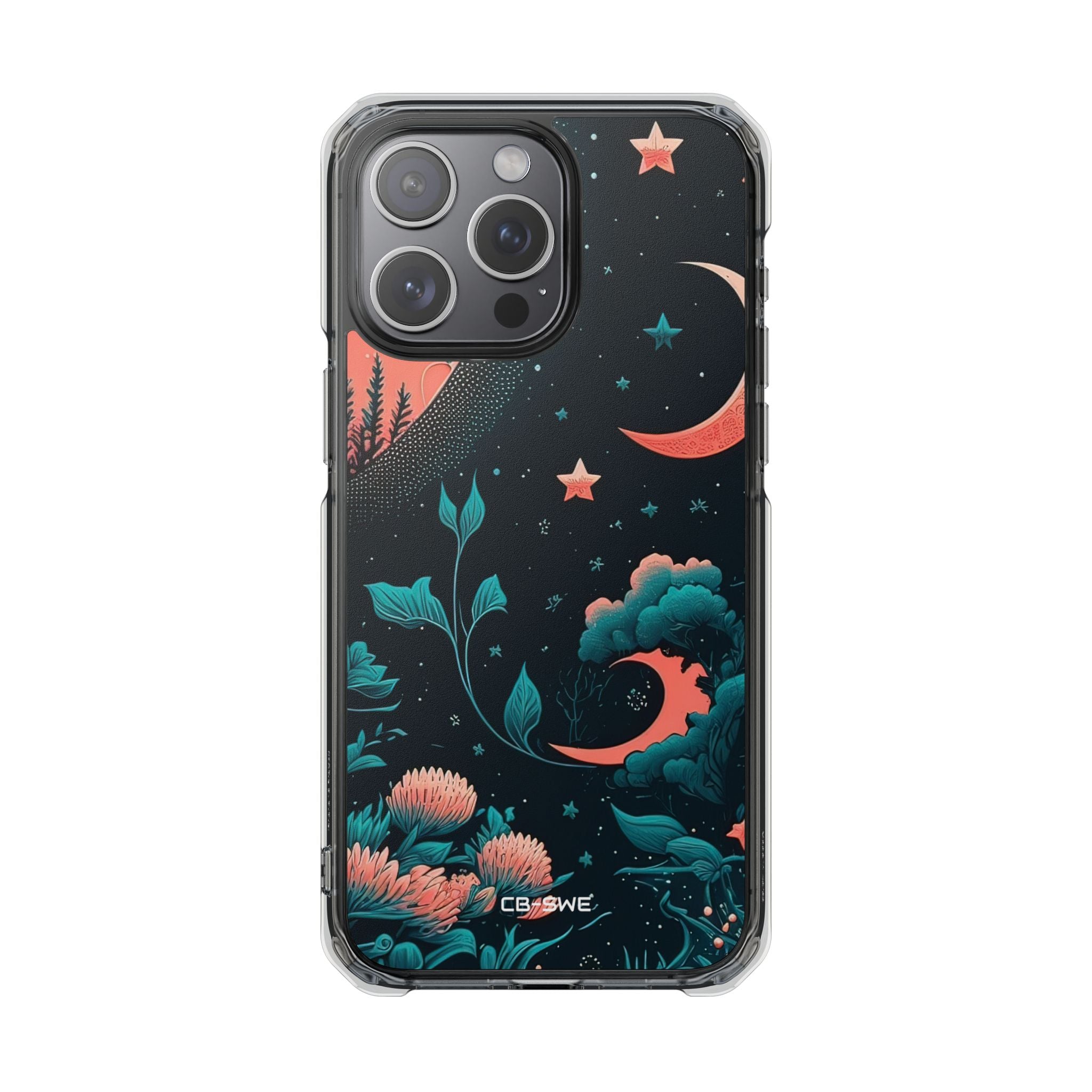 Cosmic Floral Dreams iPhone Case - Impact