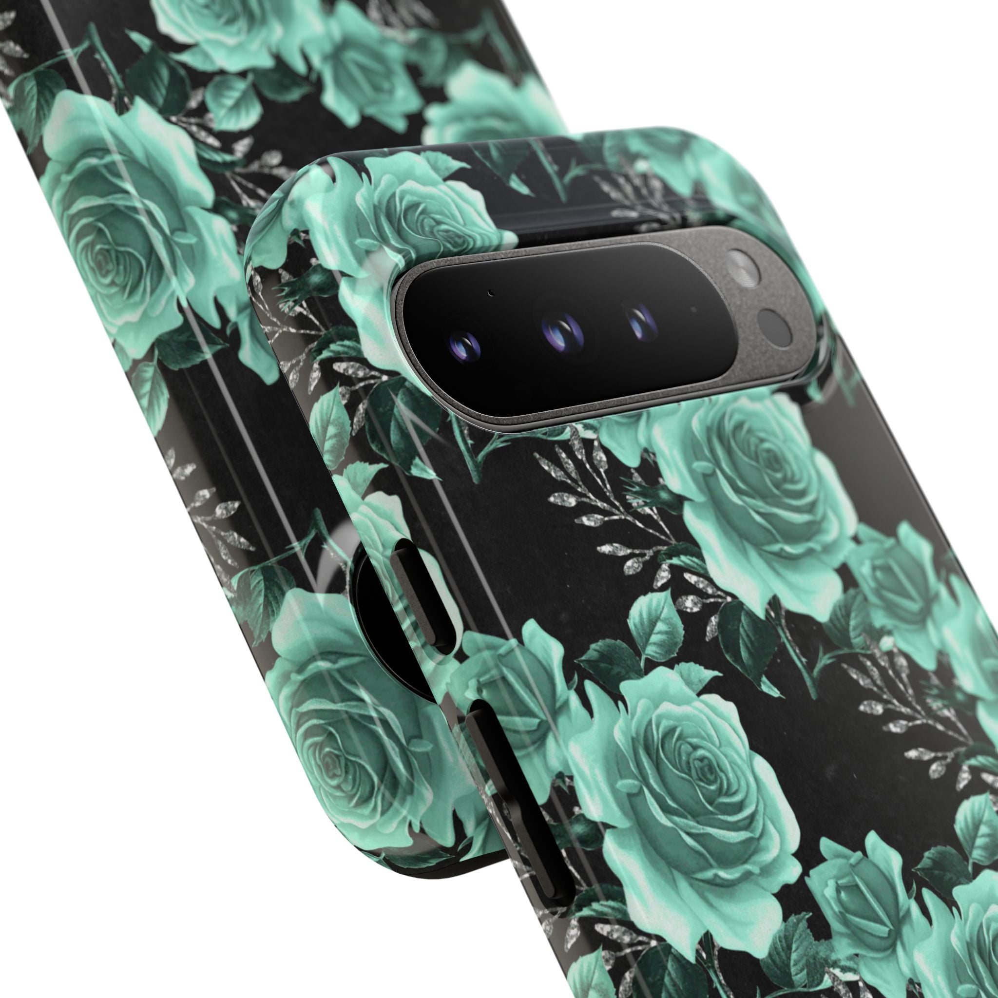 Turquoise Rose Symphony - Google Pixel Case