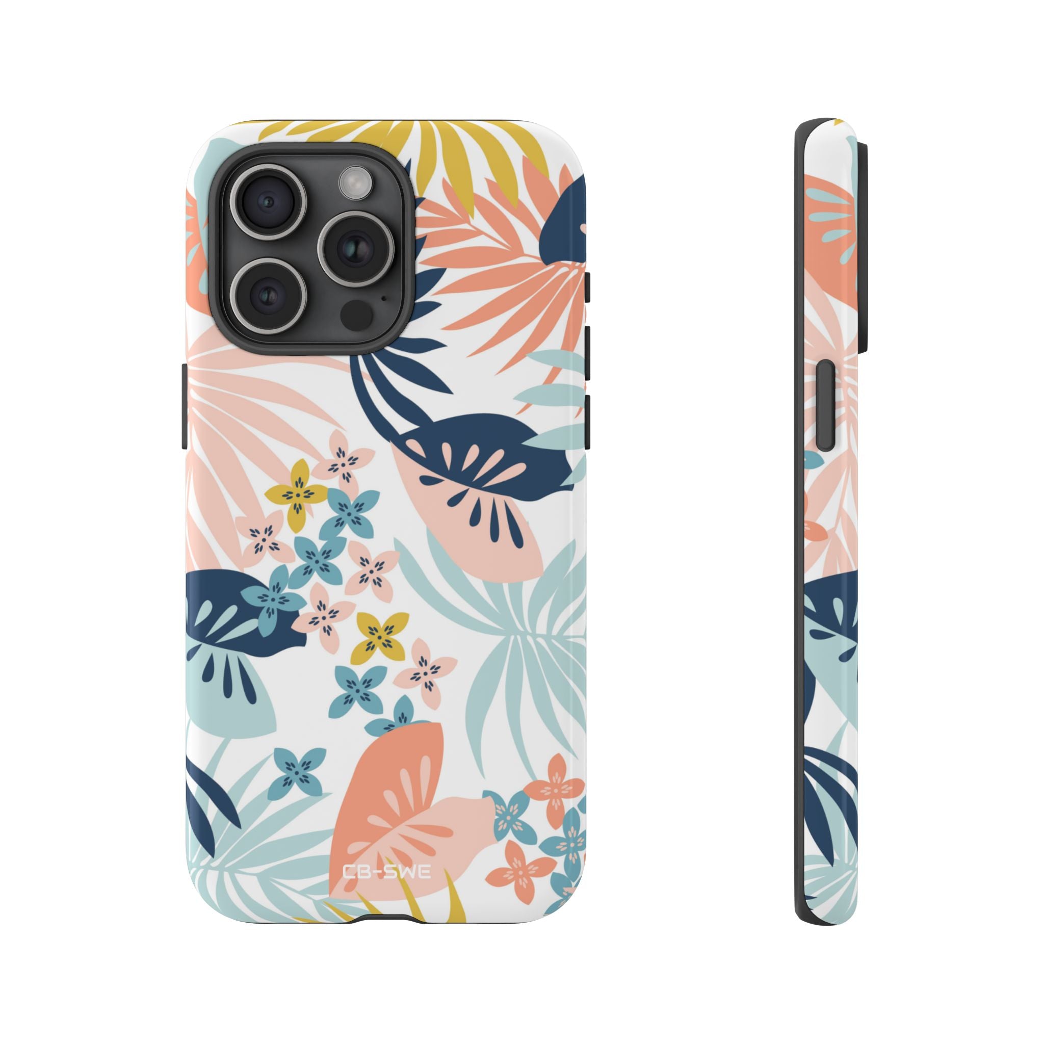 Tropical Foliage Blooms - iPhone Case