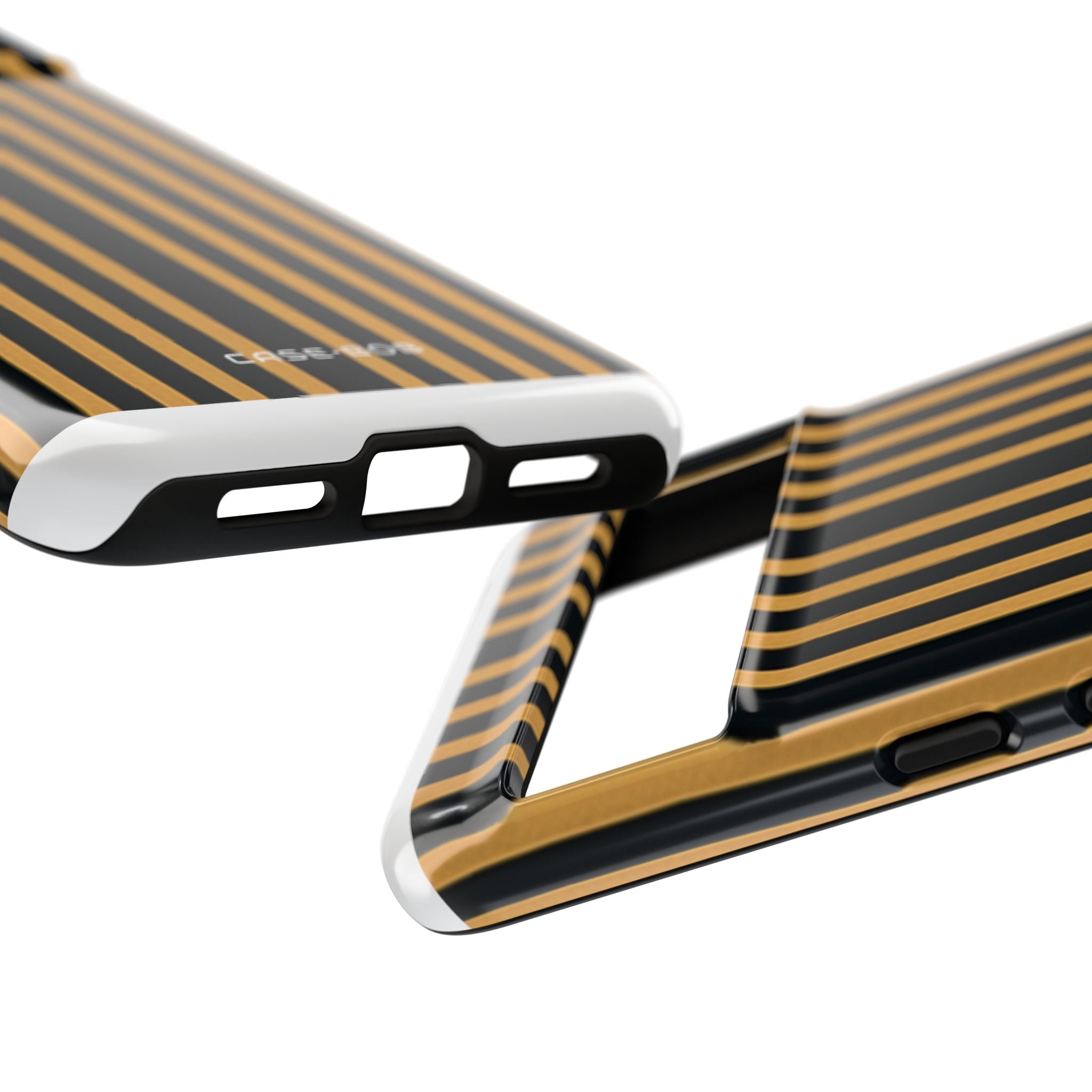 Golden Stripes Google Pixel 8 Pro Case - Tough