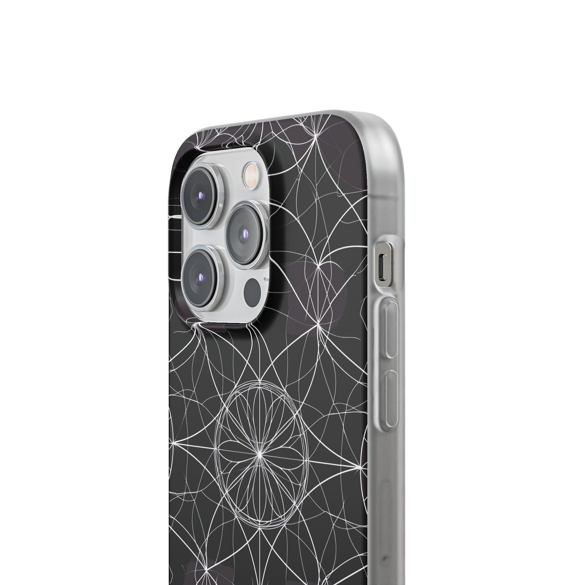 Radiant Petal Orbit iPhone 14 Pro Case - Soft