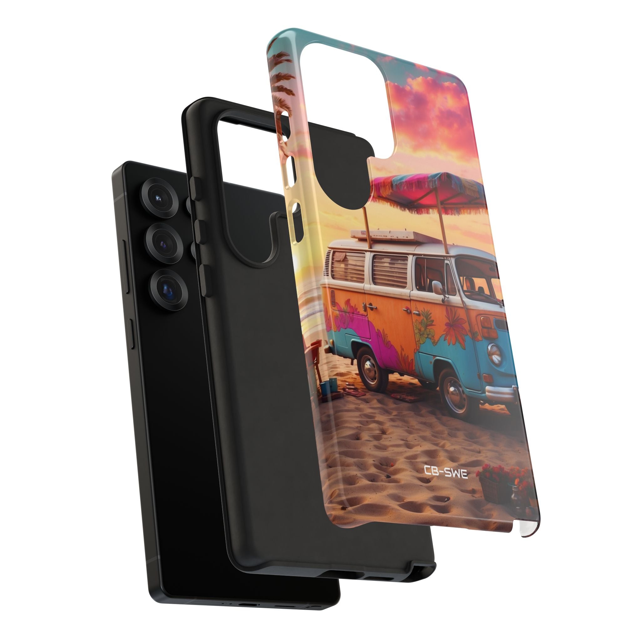 **Van Rests at Shore** - Samsung Case