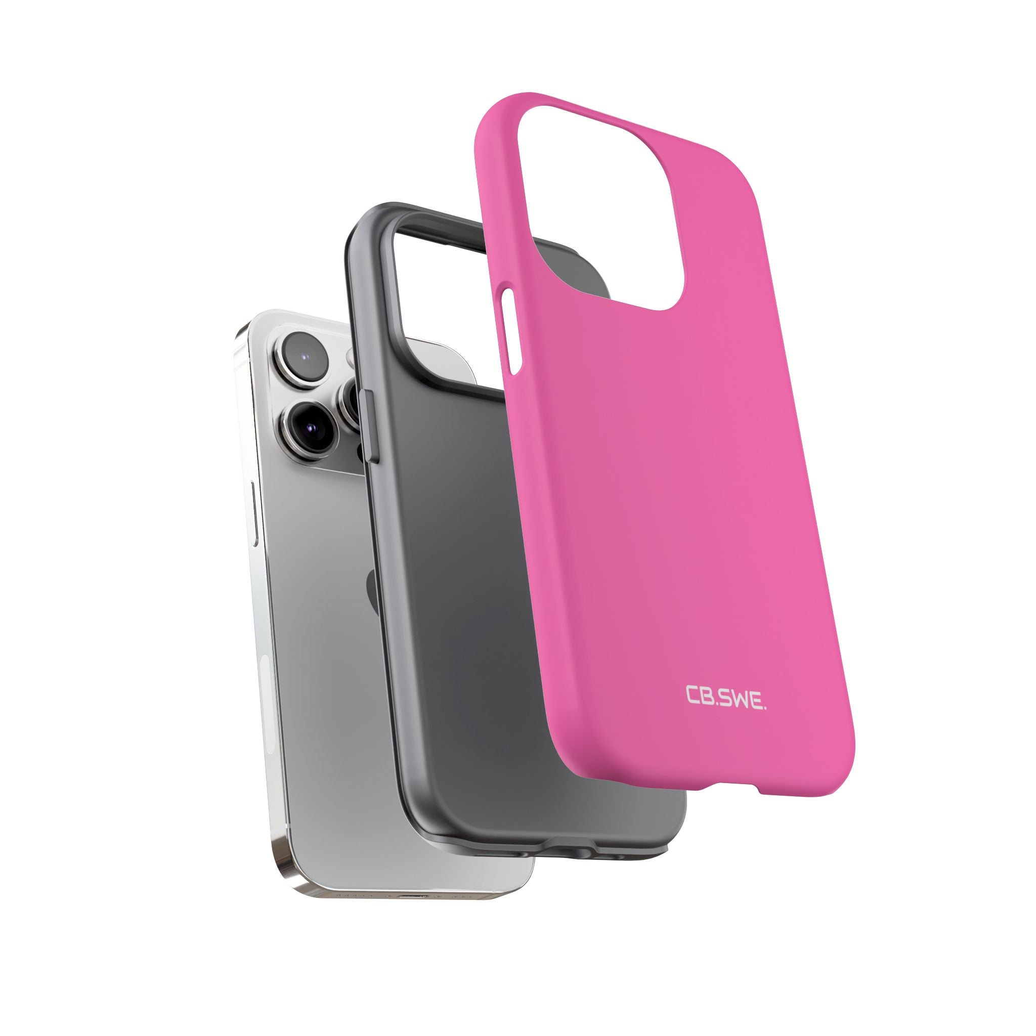 Hot Pink iPhone Case - Tough