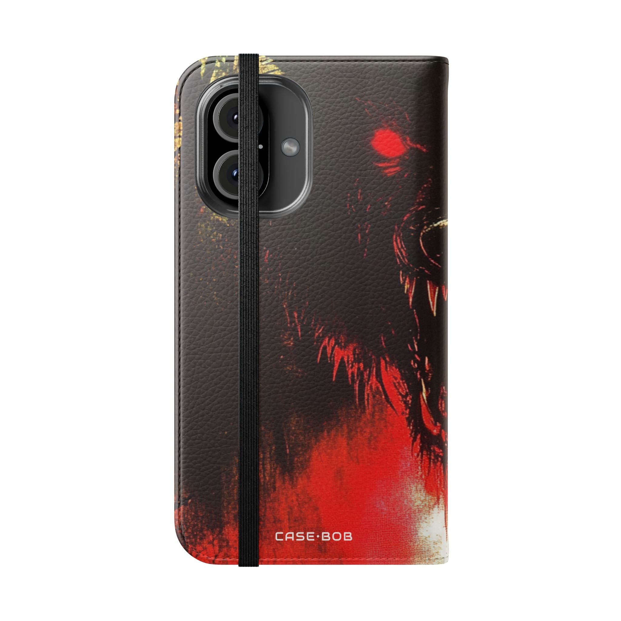 Wolf Moon Glare - iPhone 16 Case - Wallet