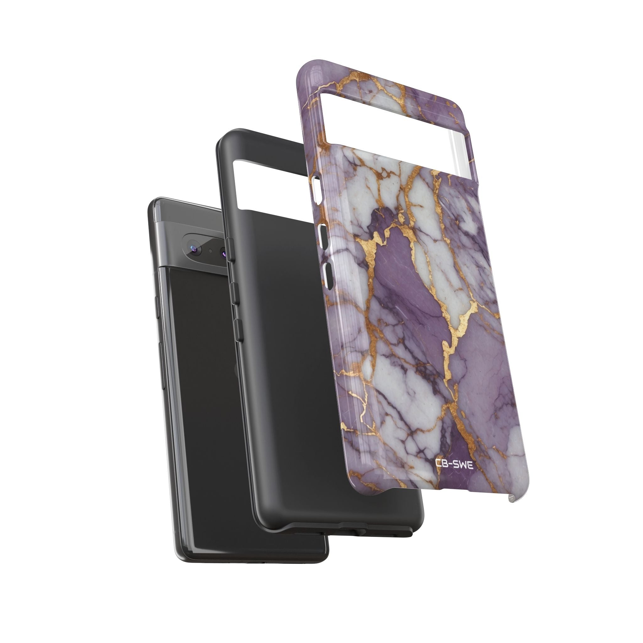 Lavender Veins Flow - Google Pixel Case