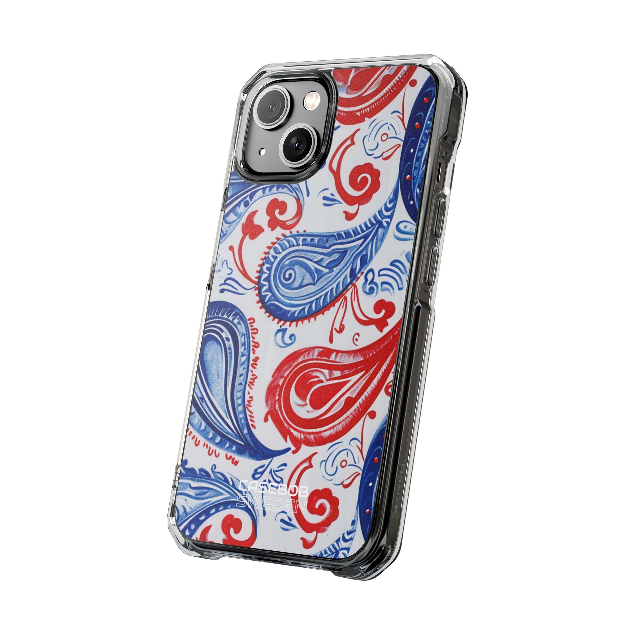 Vibrant Paisley Swirls iPhone 14 - Impact Clear+