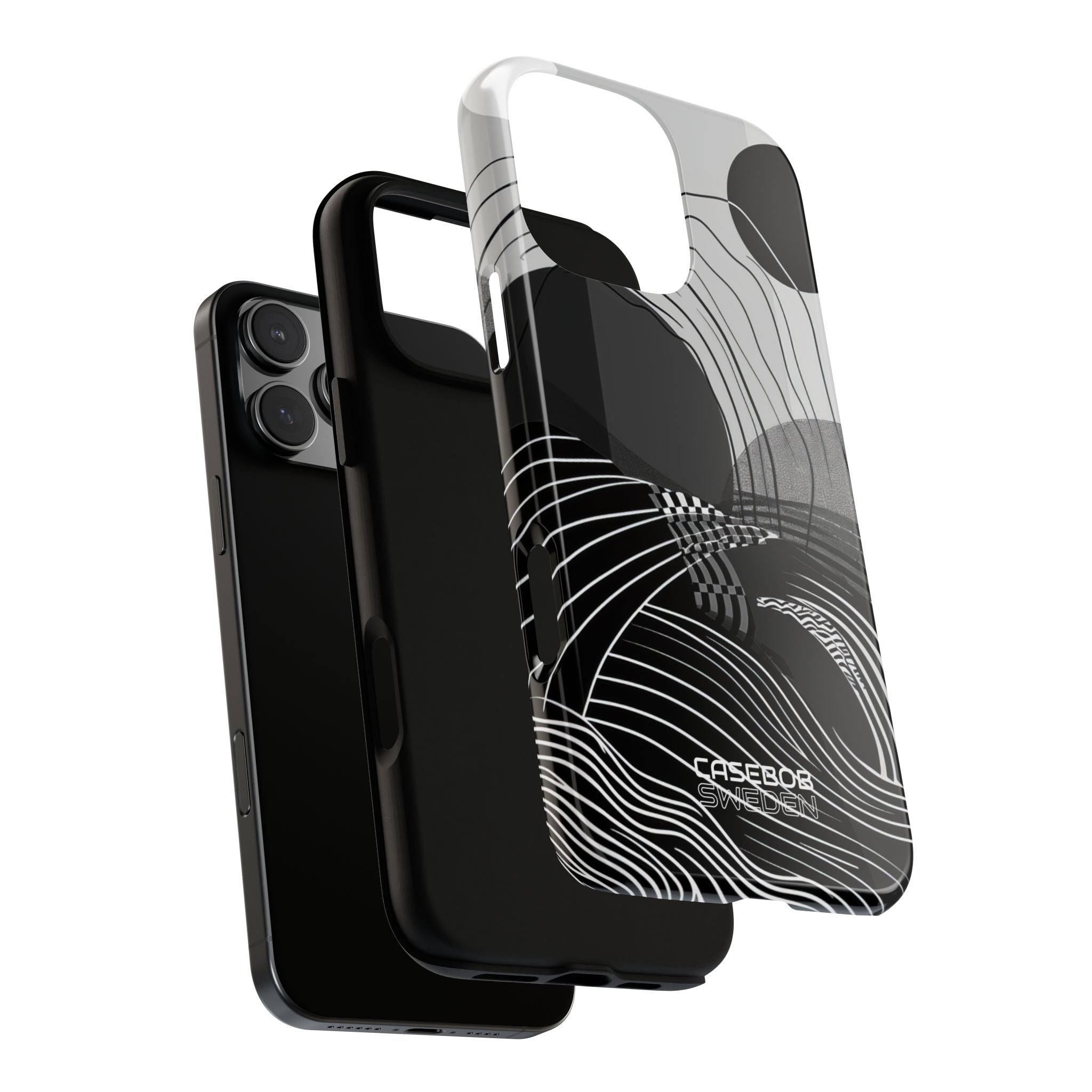 Monochrome Motion Flow iPhone 16 – Robust