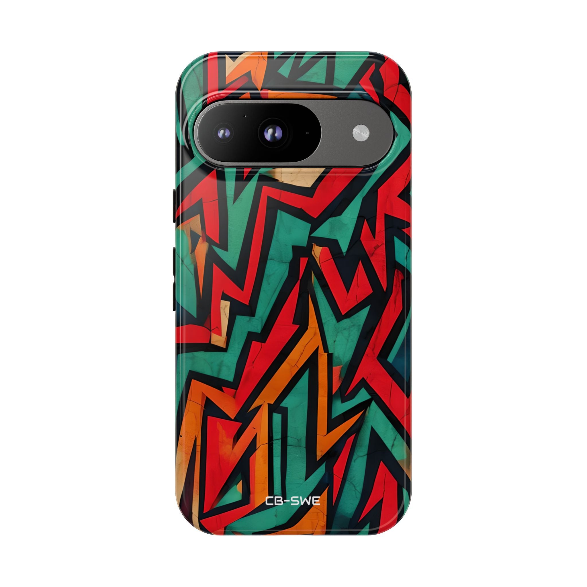 Vivid Geometry Dance - Google Pixel Case