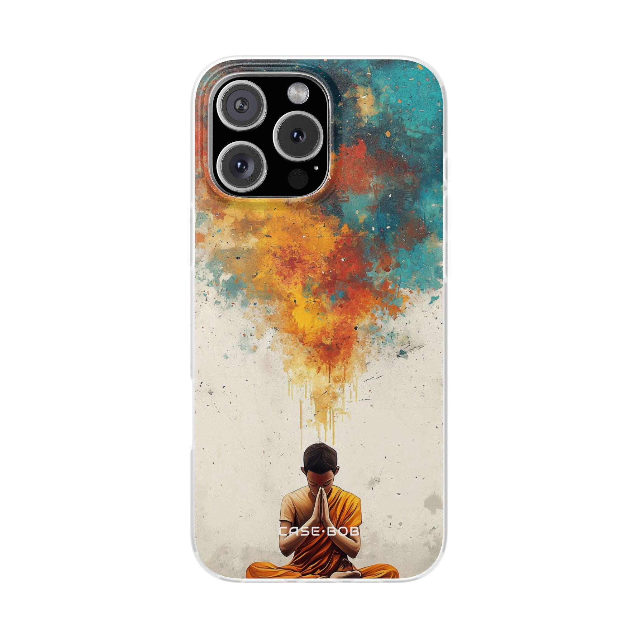 Meditative Glow iPhone 16 Pro Max Case - Soft