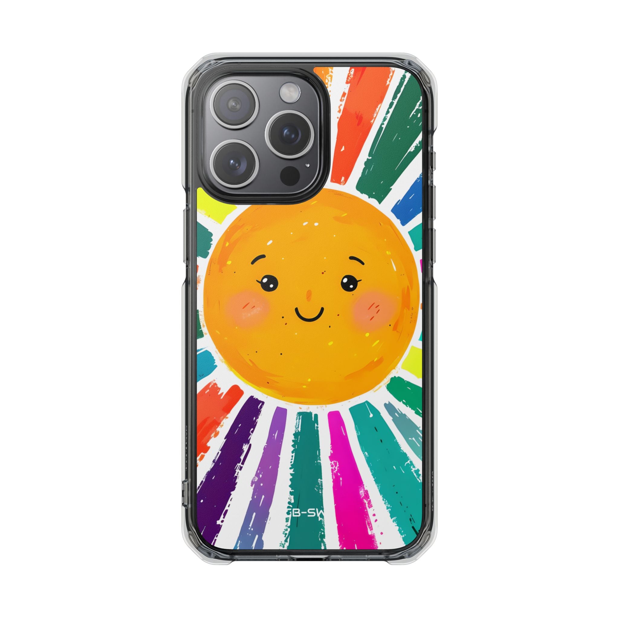 Radiant Smiling Sun iPhone Case - Impact