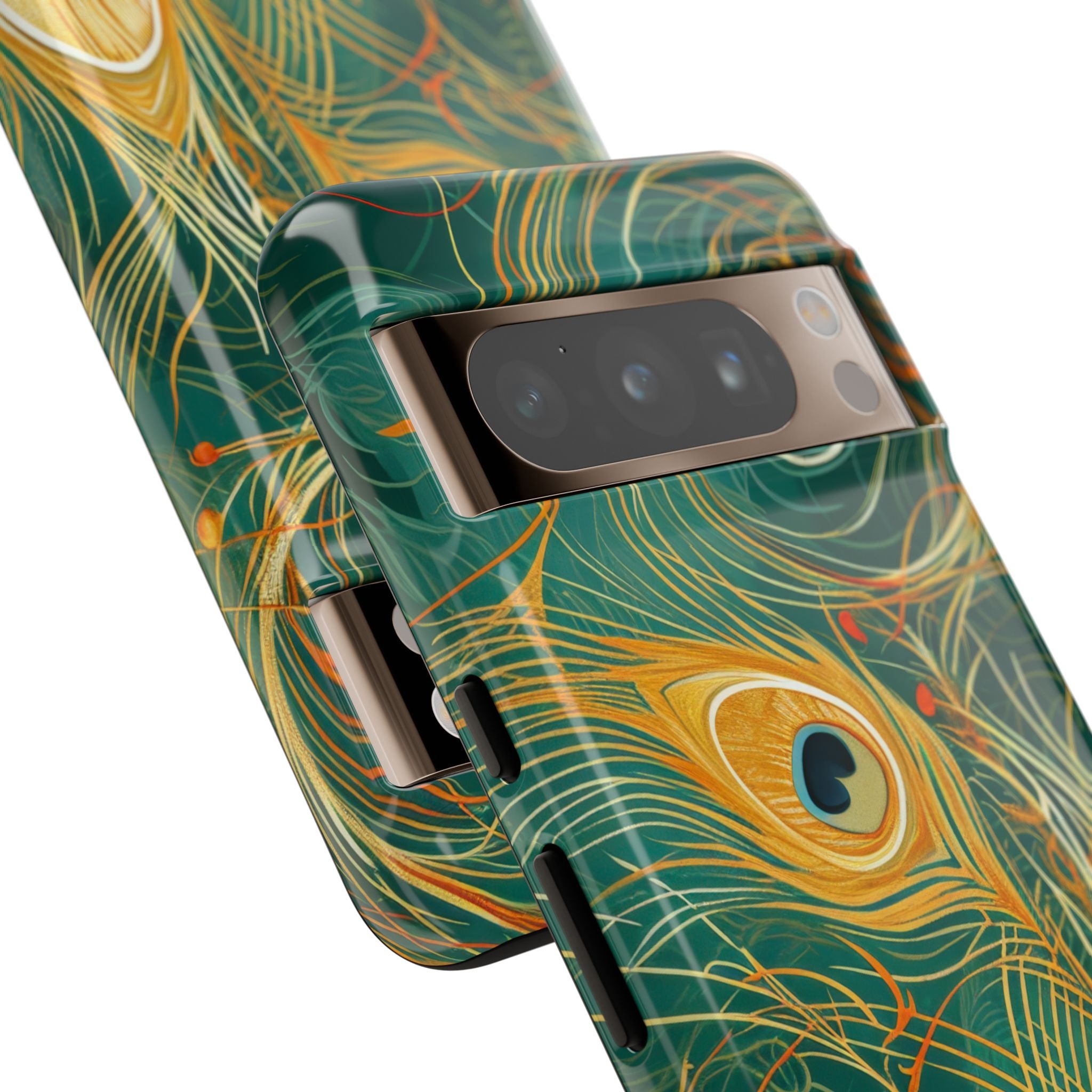 Vortice di pavone vivace Google Pixel 8 - Tough