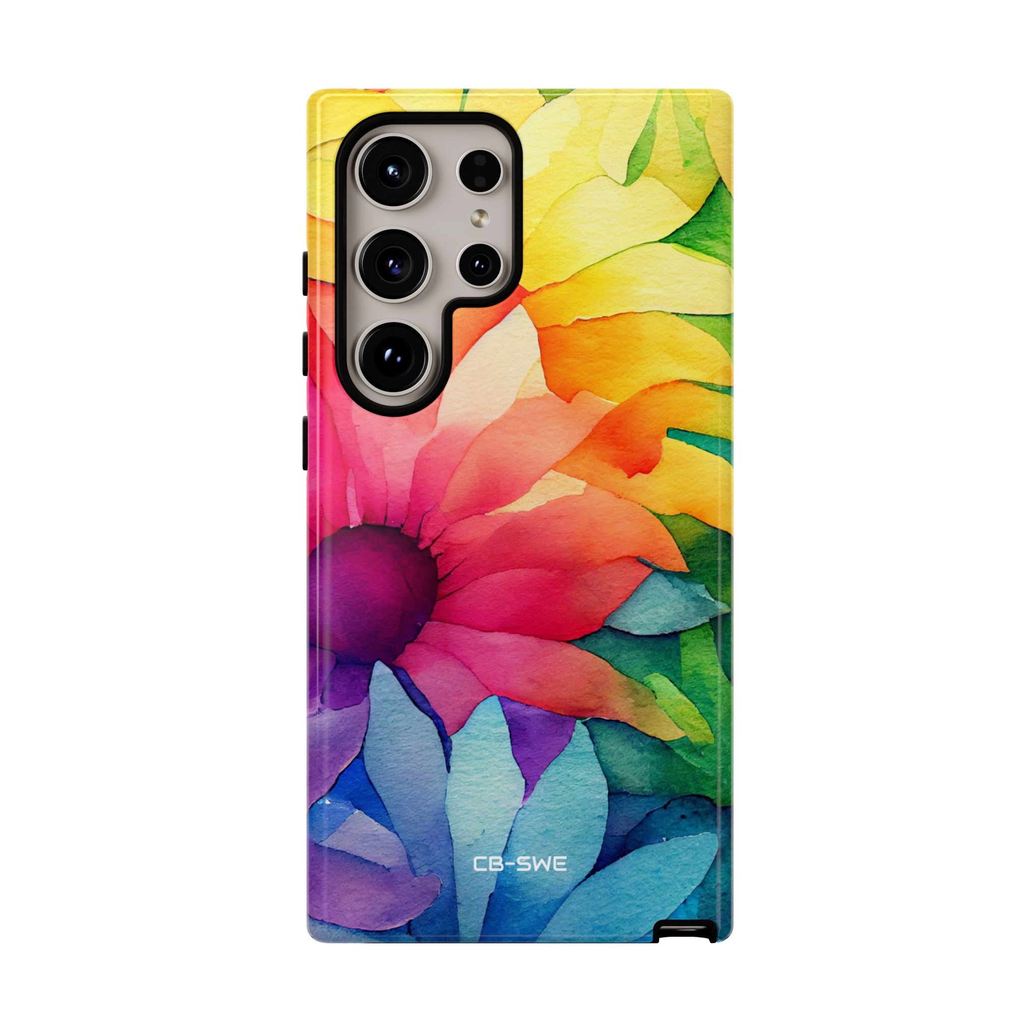 Vibrant Floral Symphony - Samsung Case