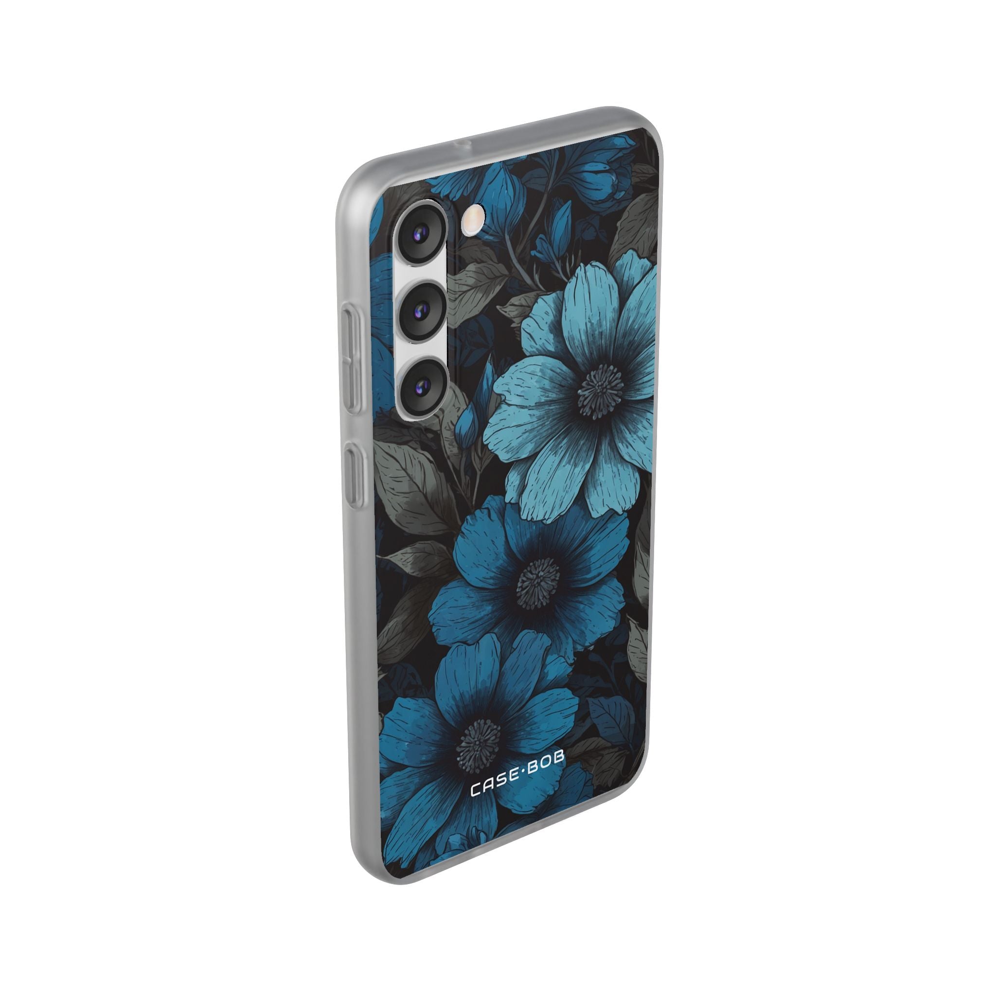 Blue Petal Radiance Samsung S23 Plus Case - Soft