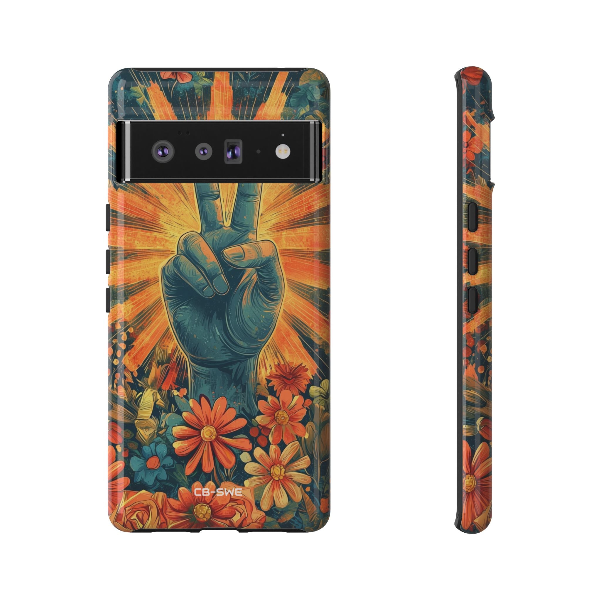 Flowers Embrace Peace - Google Pixel Case