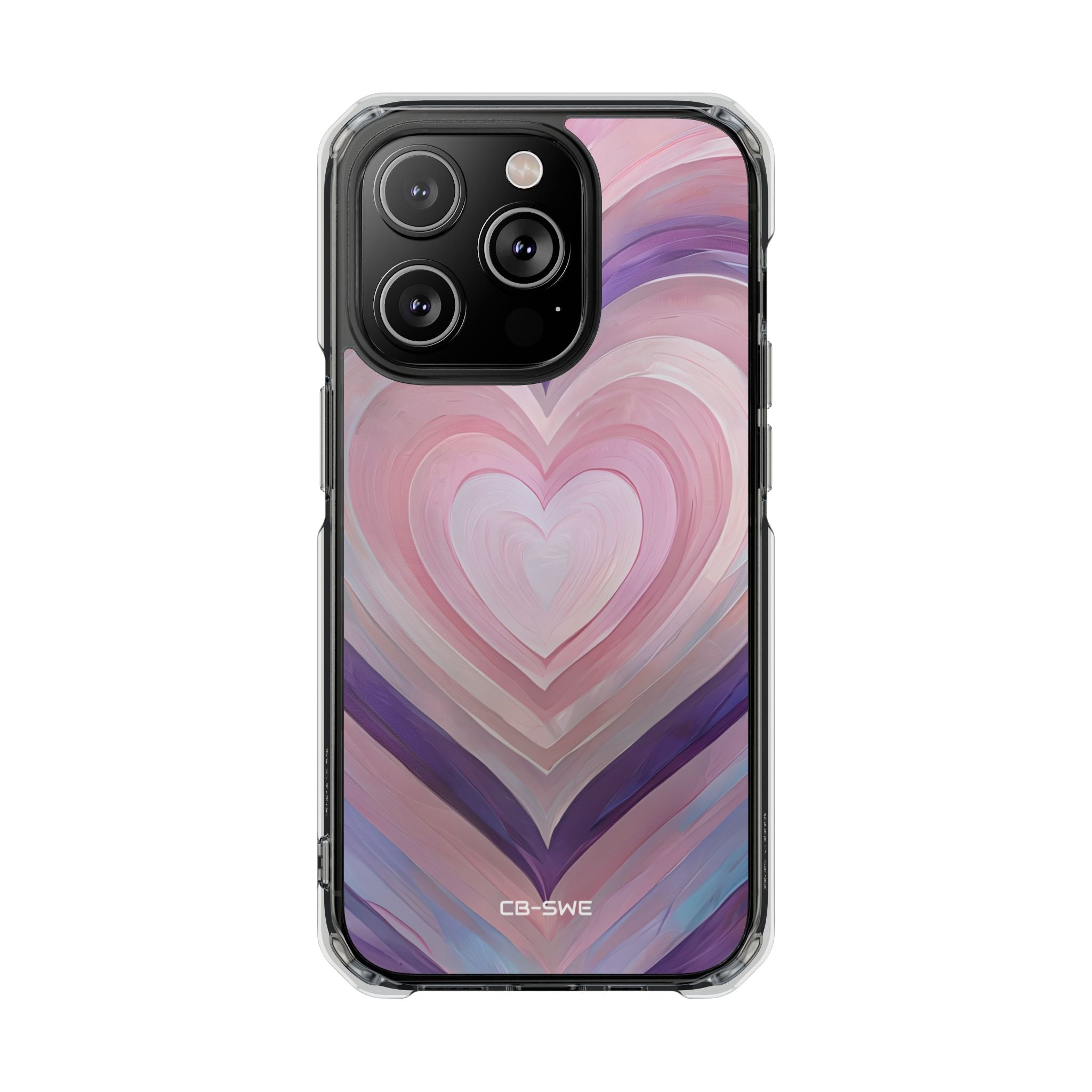 Impressionistic Heart Layers iPhone Case - Impact