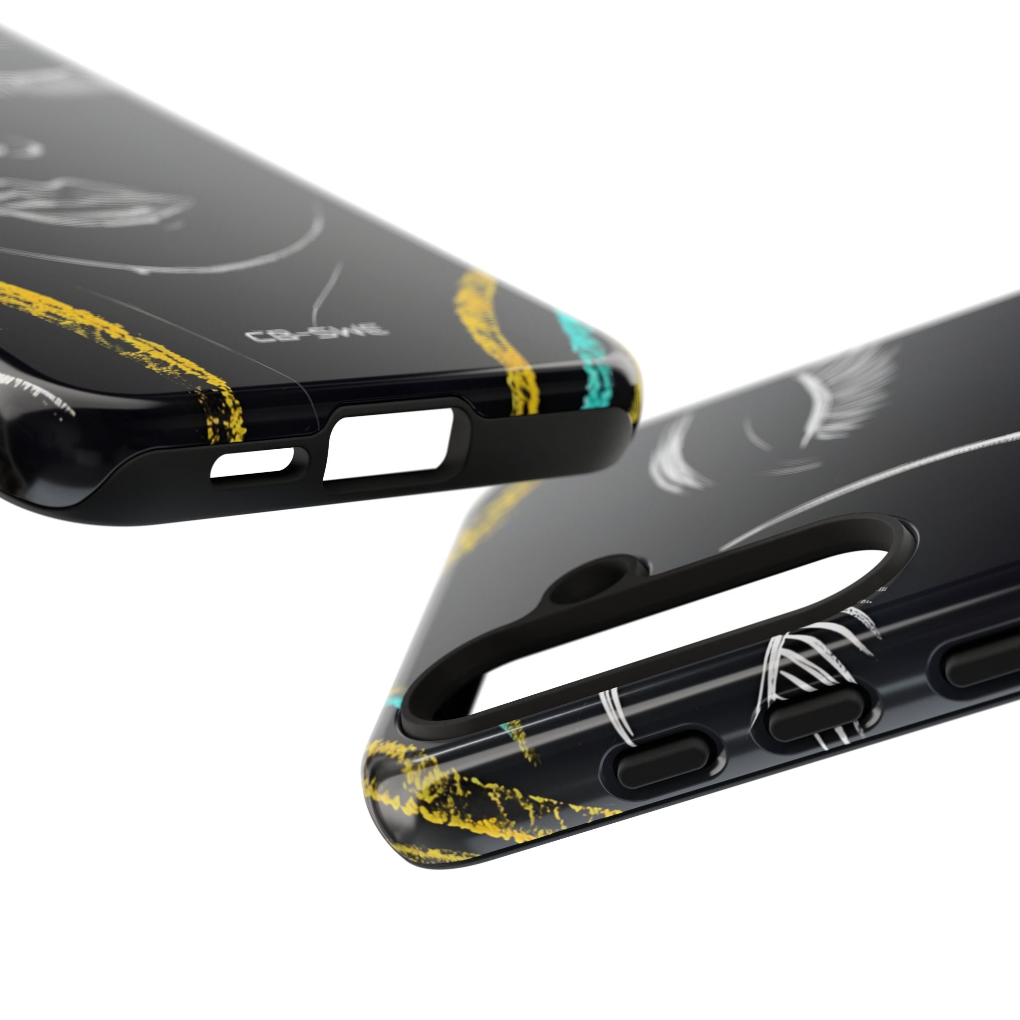 Vivid Minimalist Portrait - Samsung Case