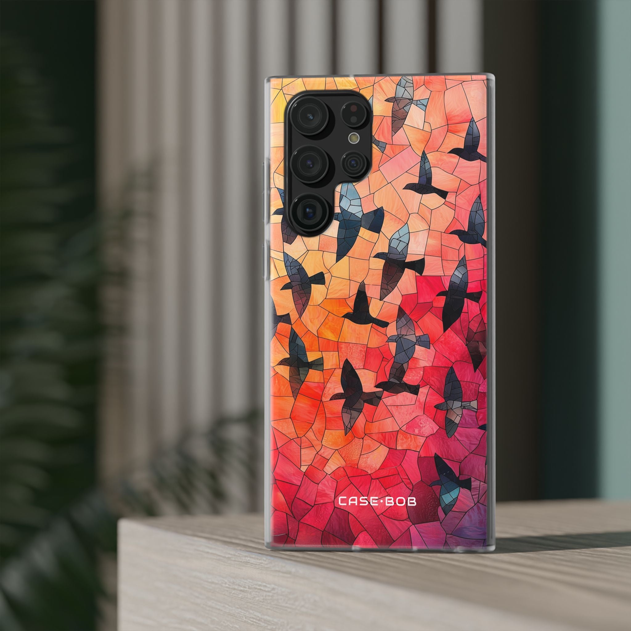 Blackbird Glow Samsung S22 Ultra Case - Soft