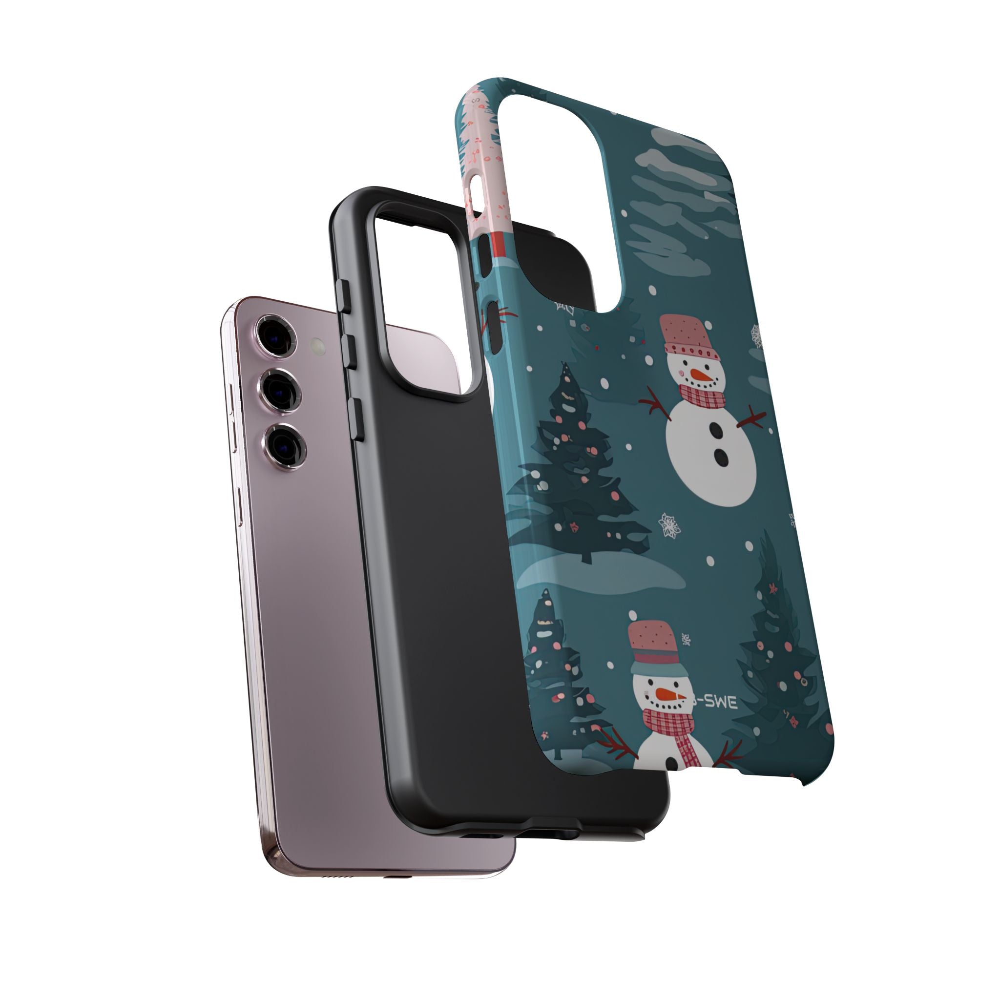 Snowmen Celebrate Together - Samsung Case