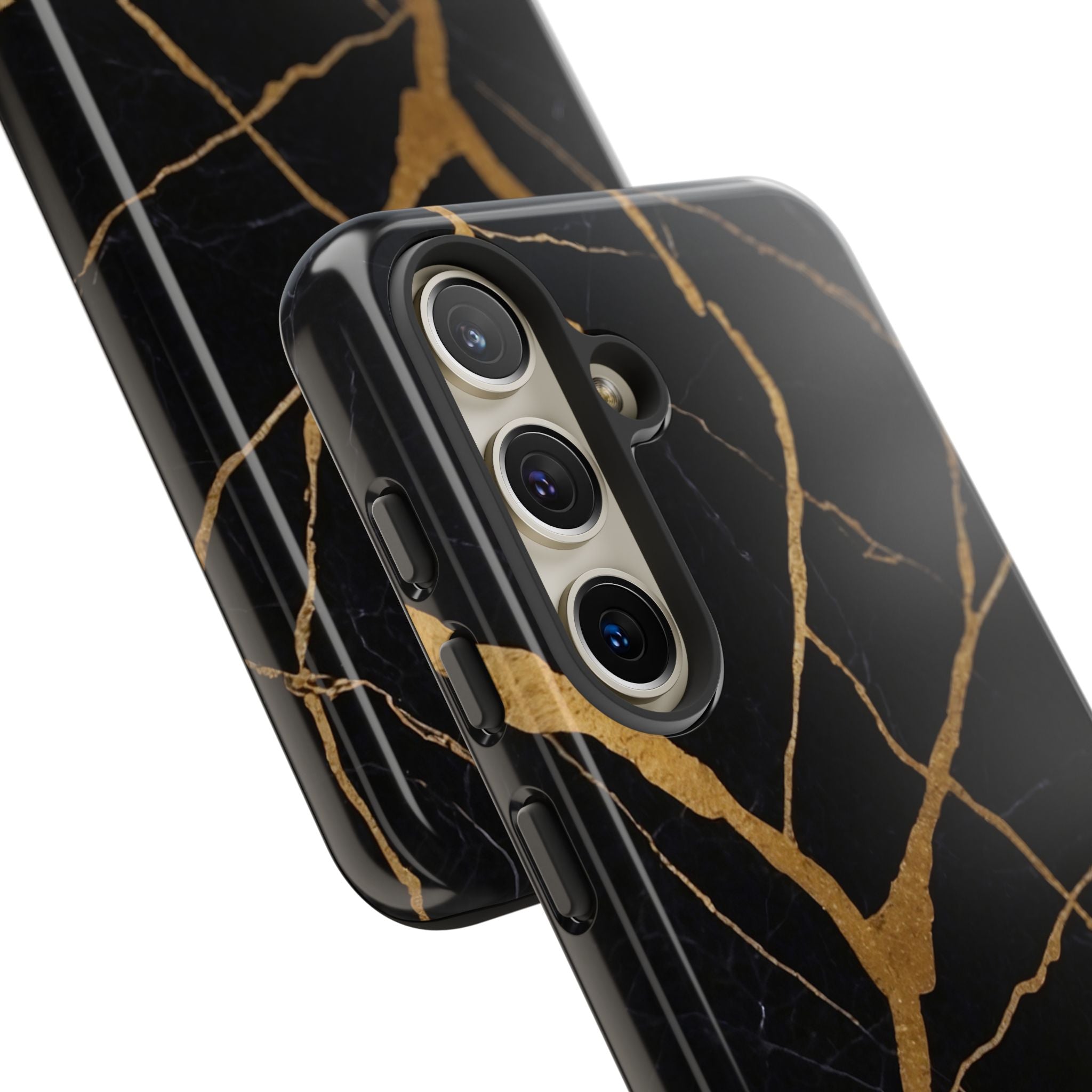 Golden Veins Twist - Samsung Case
