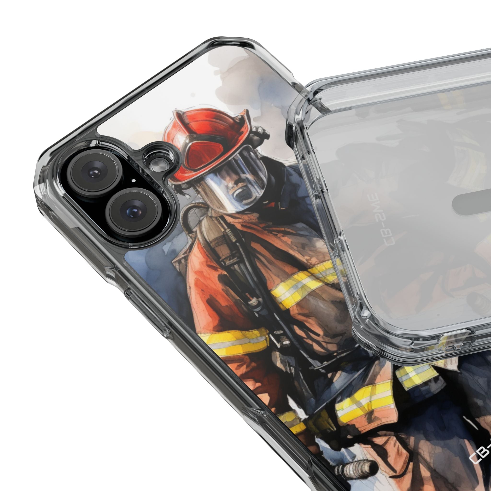 Firefighter In Motion iPhone Case - Impact