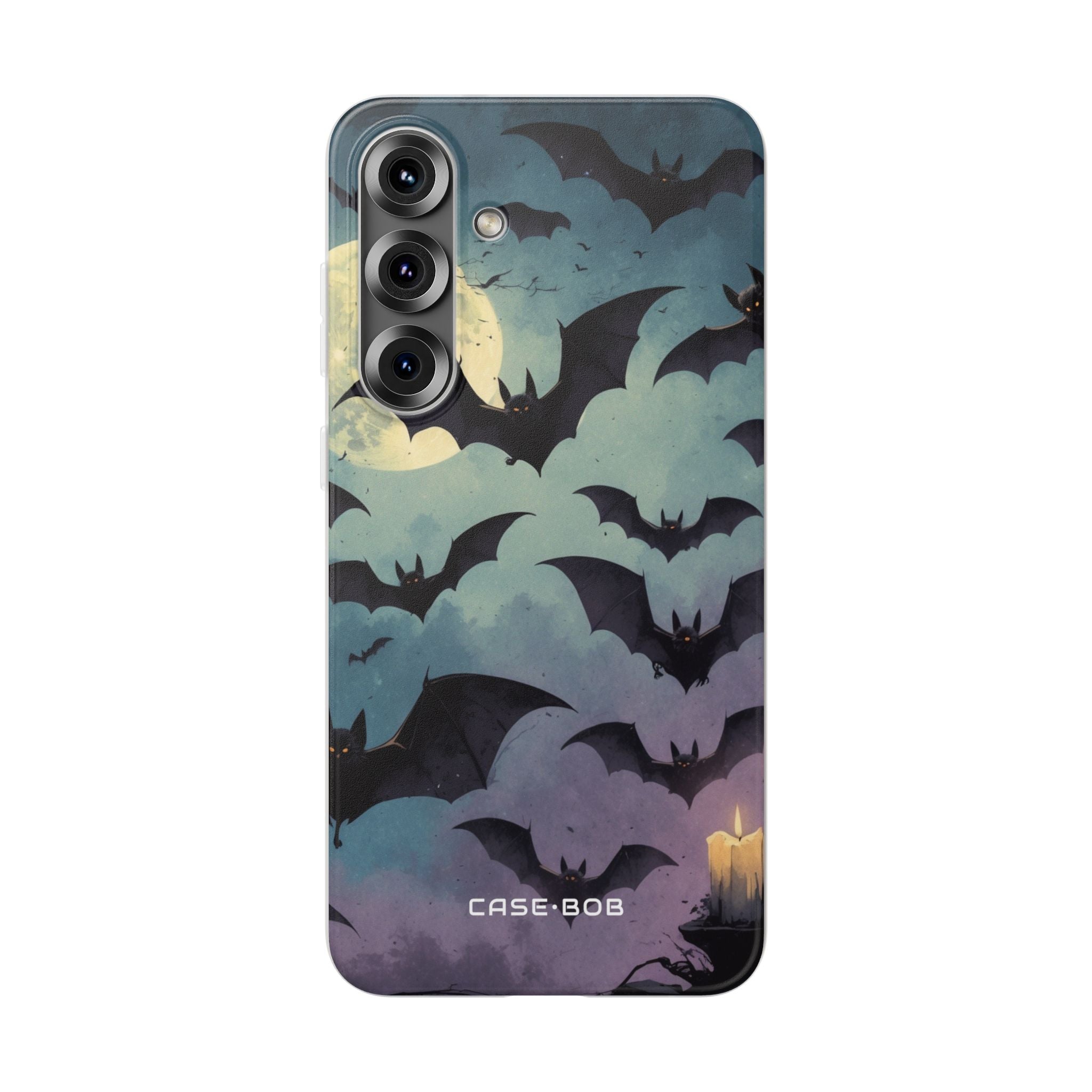 Glowing Eyes Bats Samsung S25 Plus Case - Soft