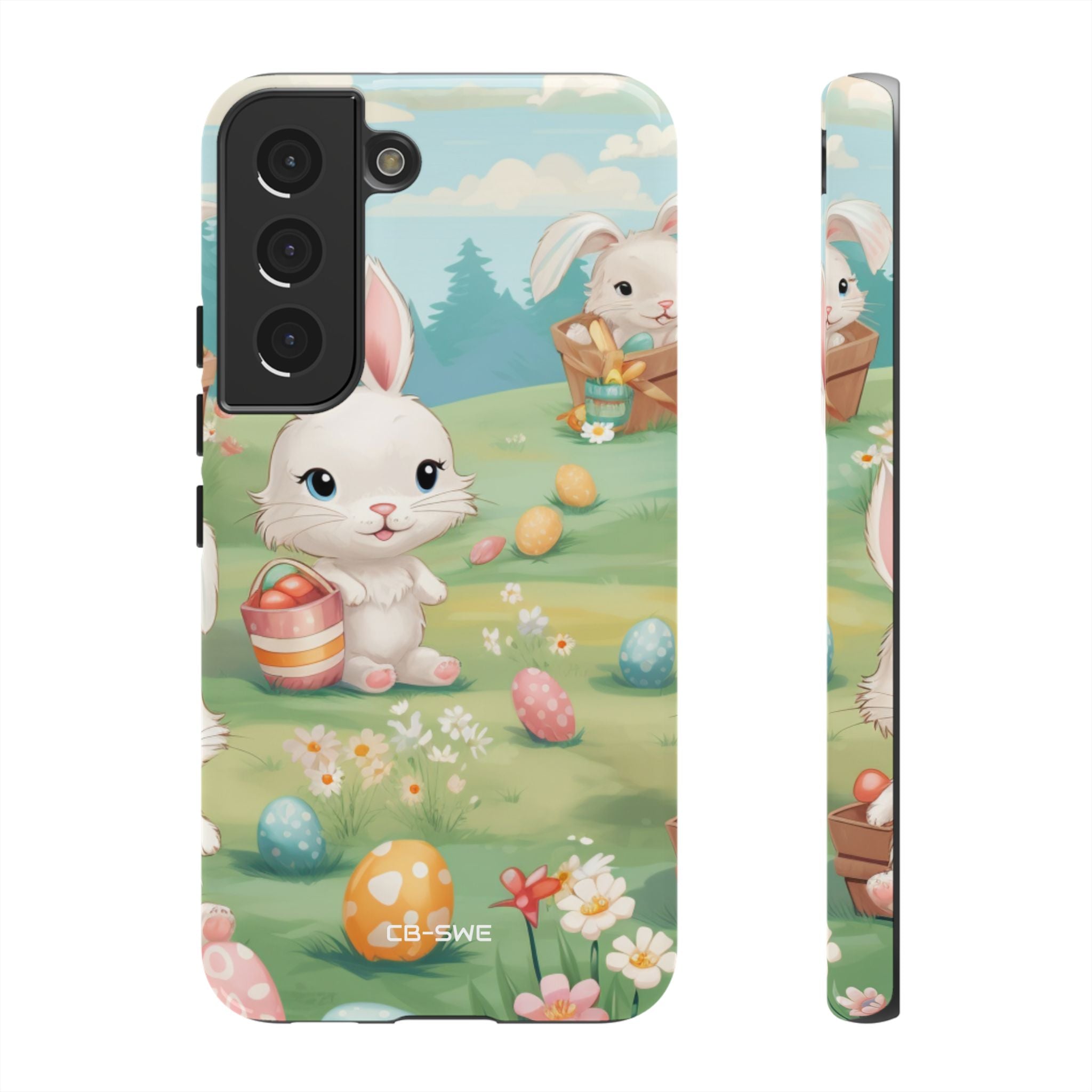 Bunnies Hunt Eggs - Samsung Case