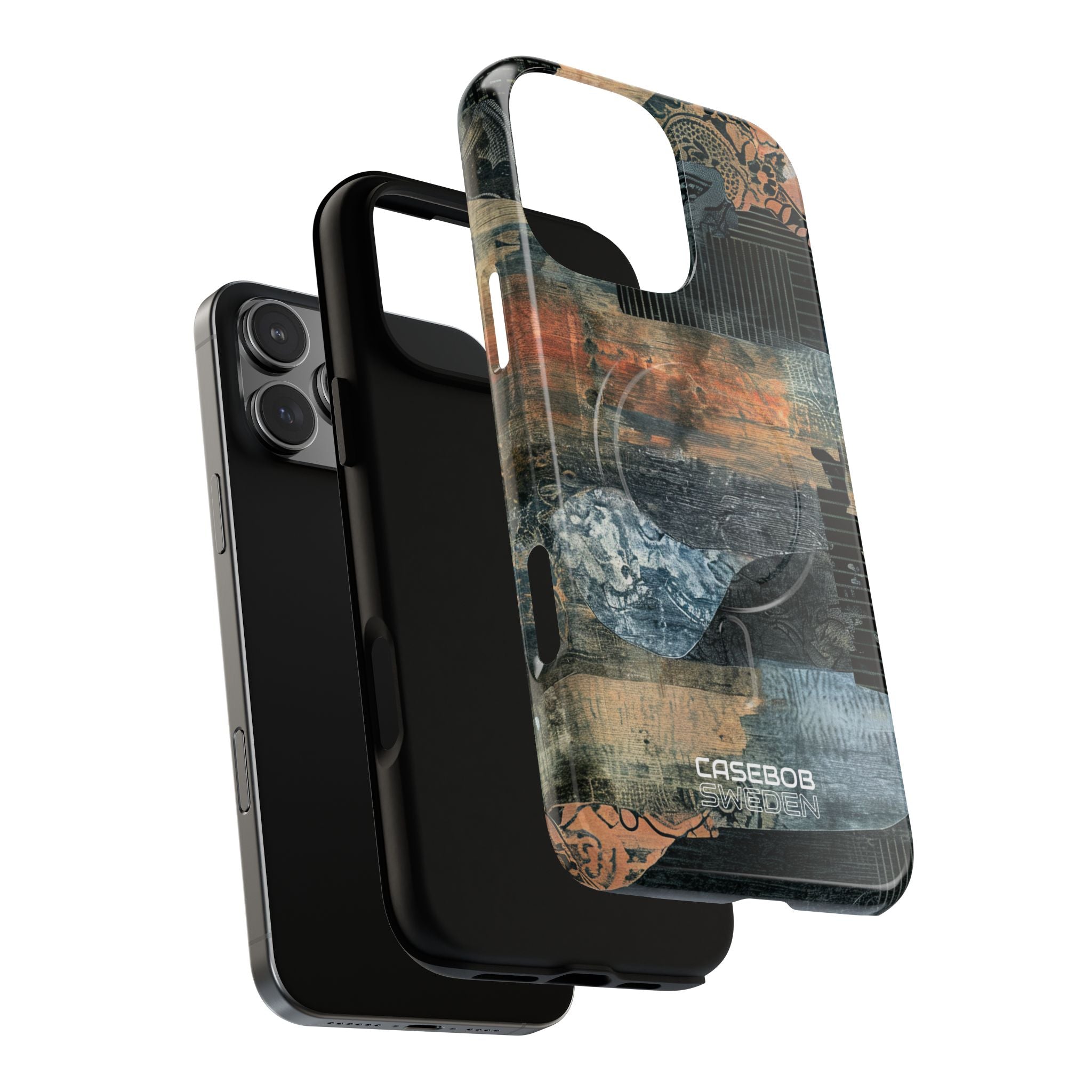 Rust Bloom Tangle iPhone 16 - Tough+