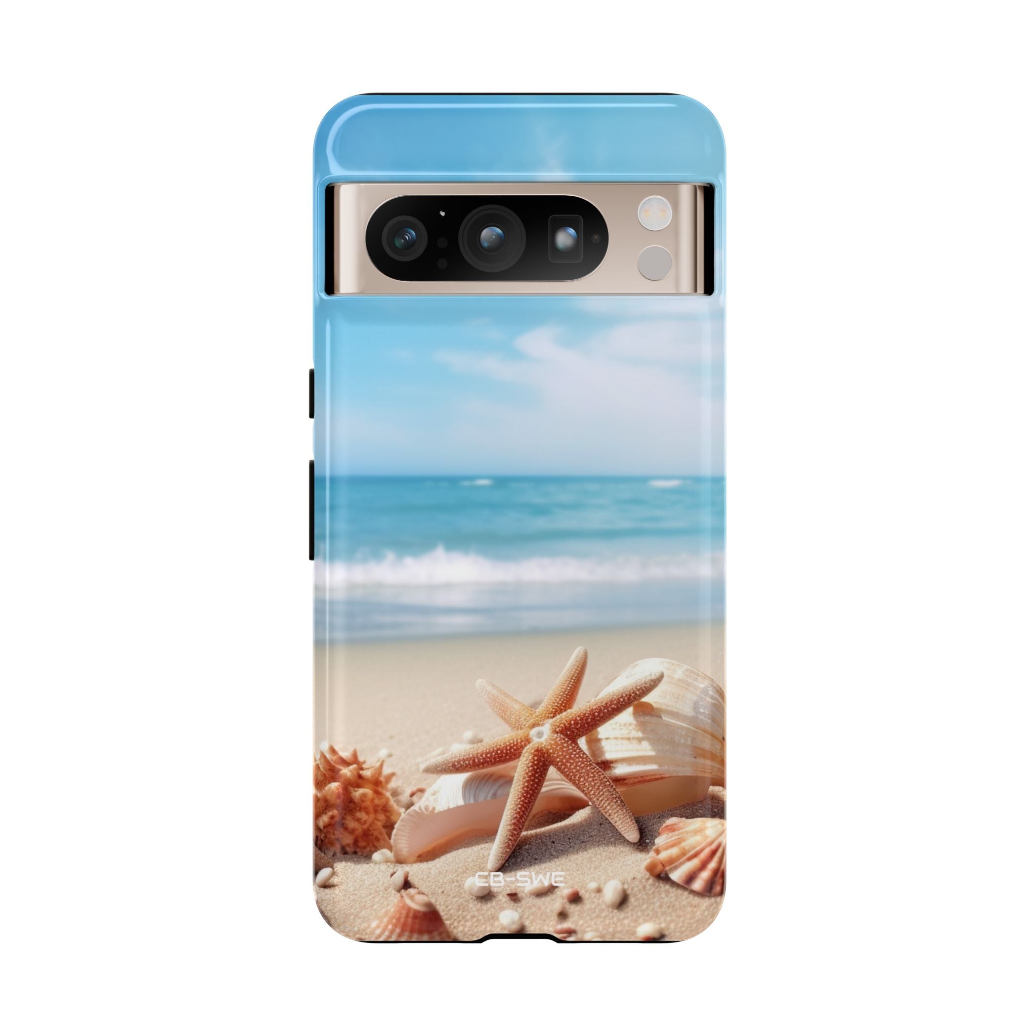 Shells Rest Beneath Waves - Google Pixel Case