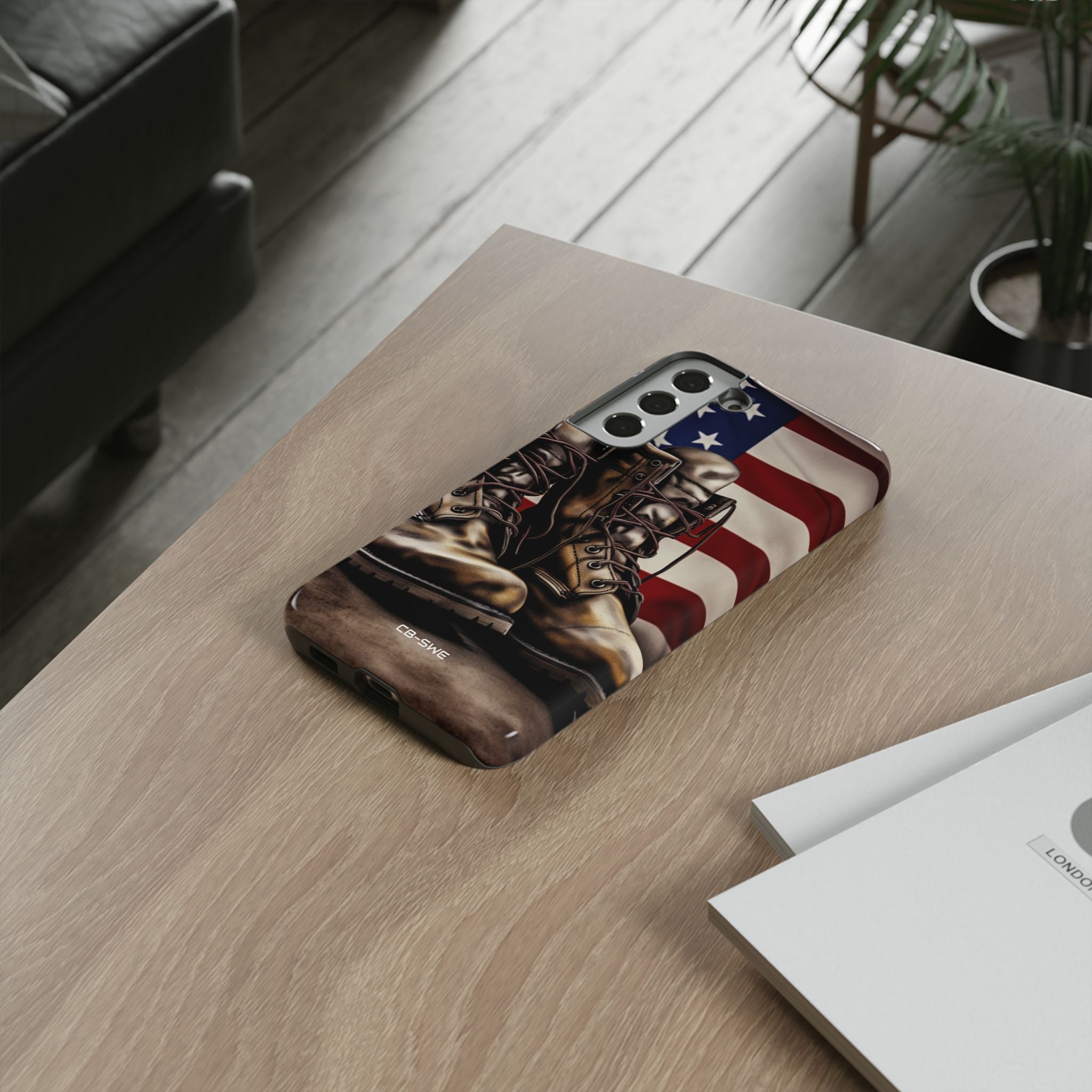 Patriotic Boots Spotlight - Samsung Case