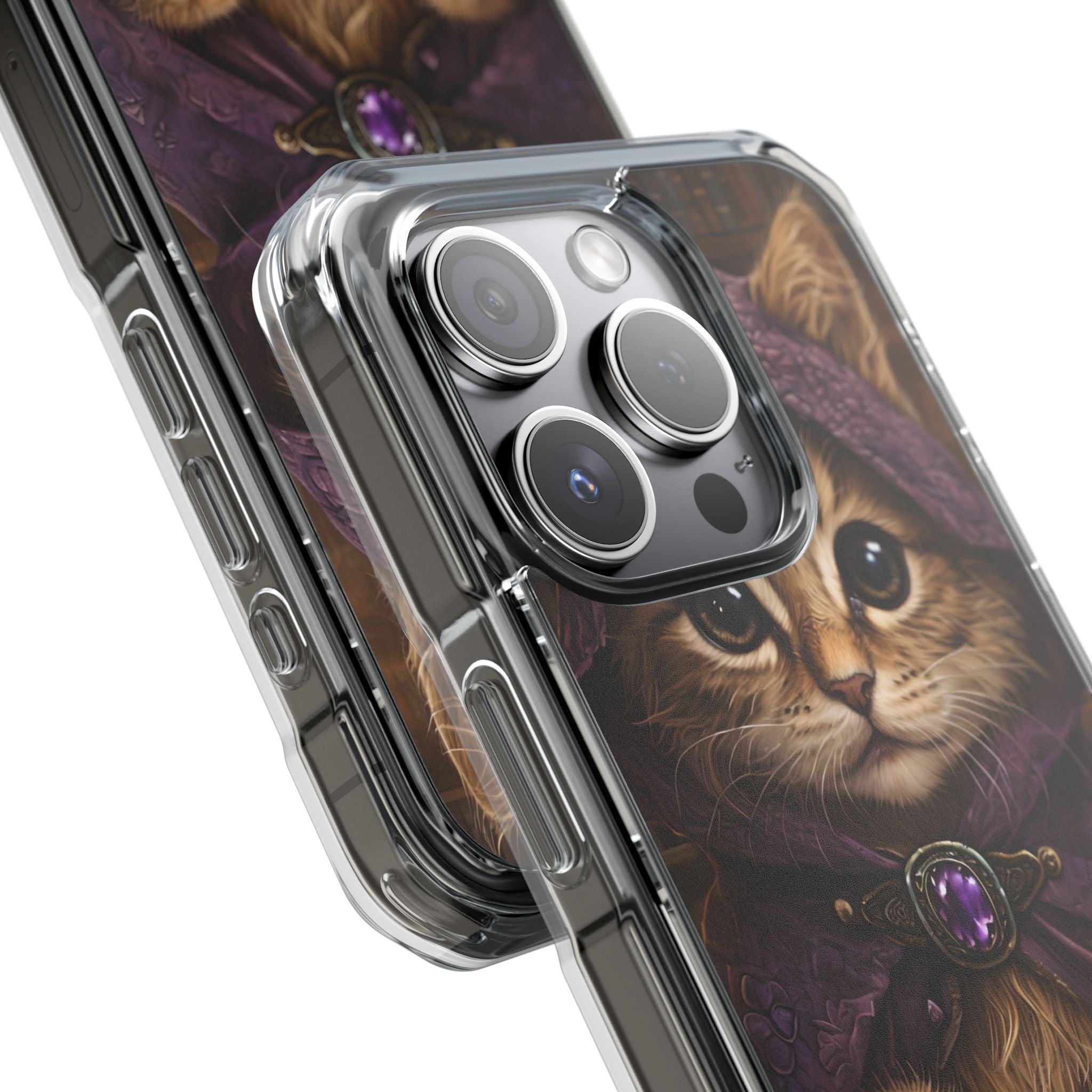 Mystical Wizard Cat iPhone Case - Impact