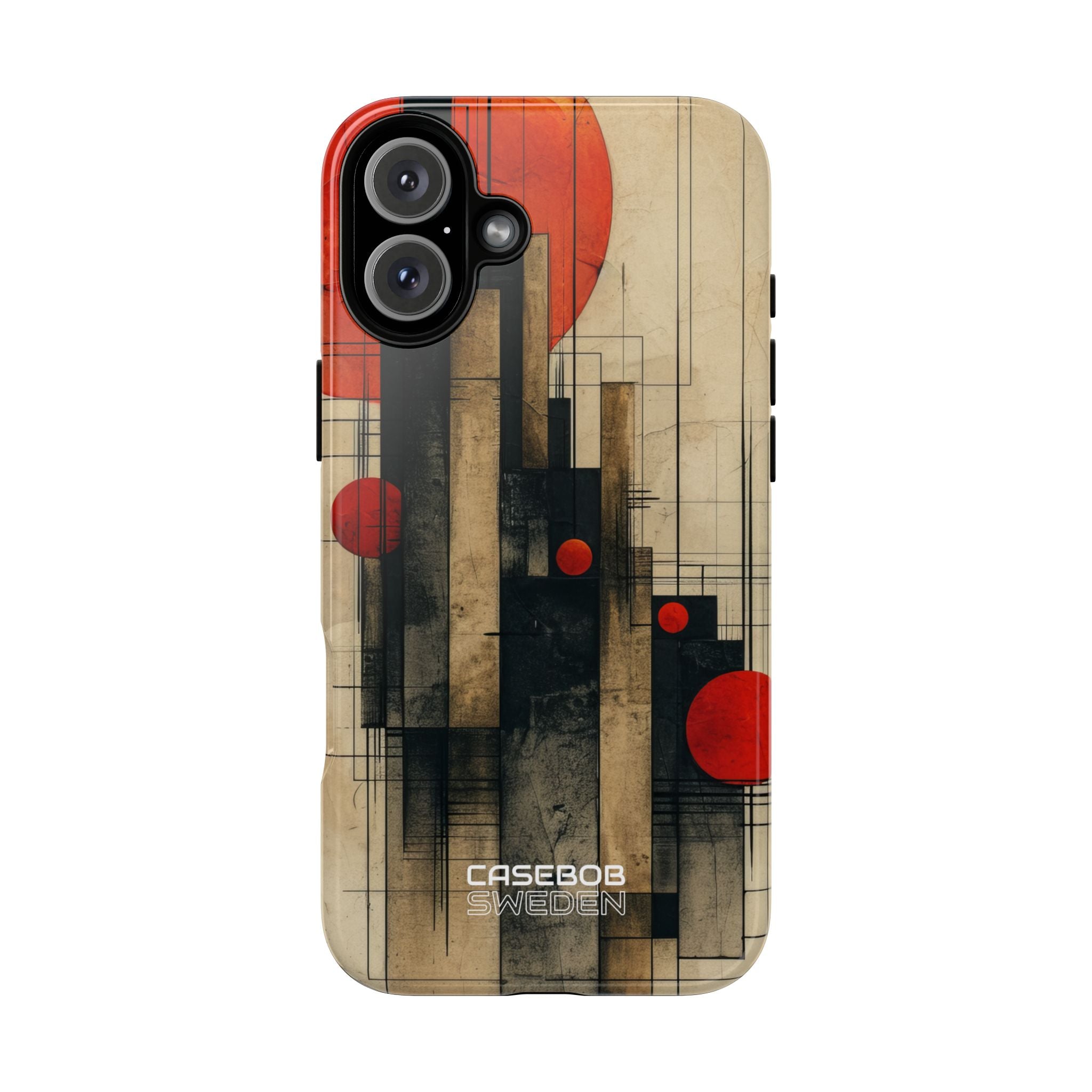 Geometric Cityscape Essence iPhone 16 - Tough