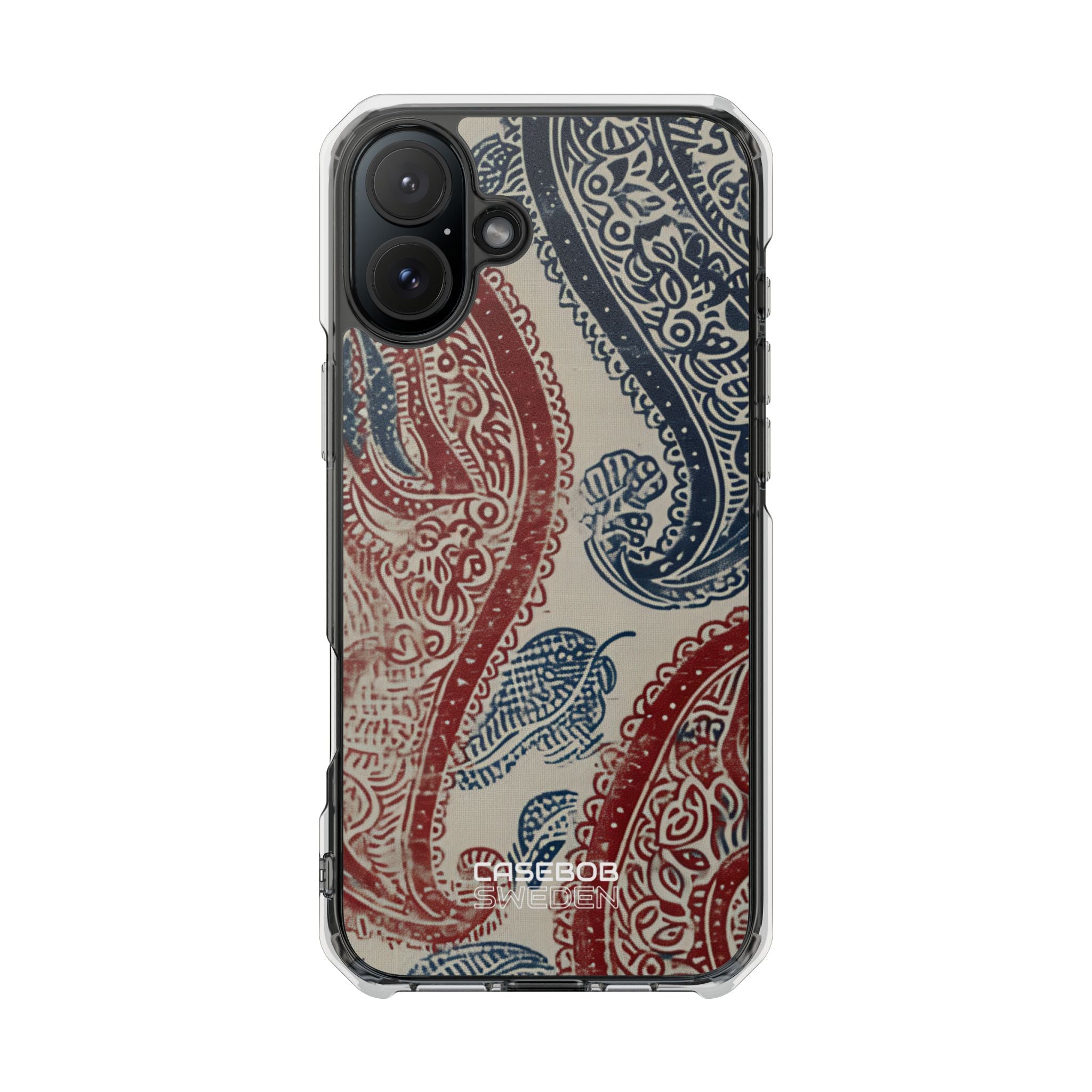 Ornate Paisley Swirl iPhone 16 - Impact Clear+