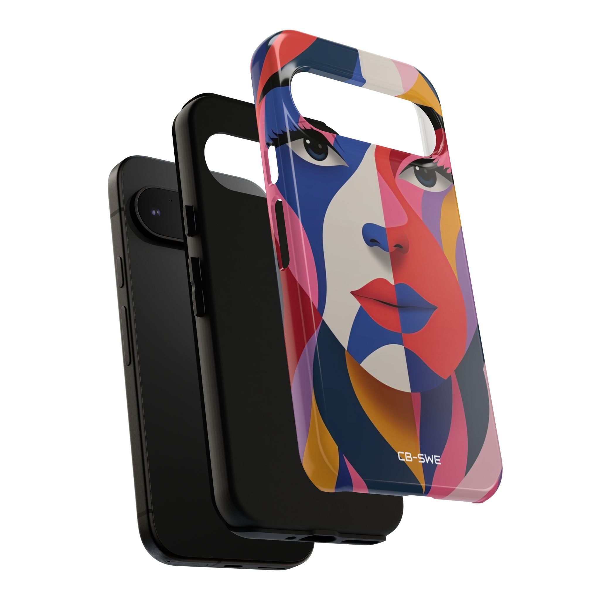 Color Swirls Embrace - Google Pixel Case