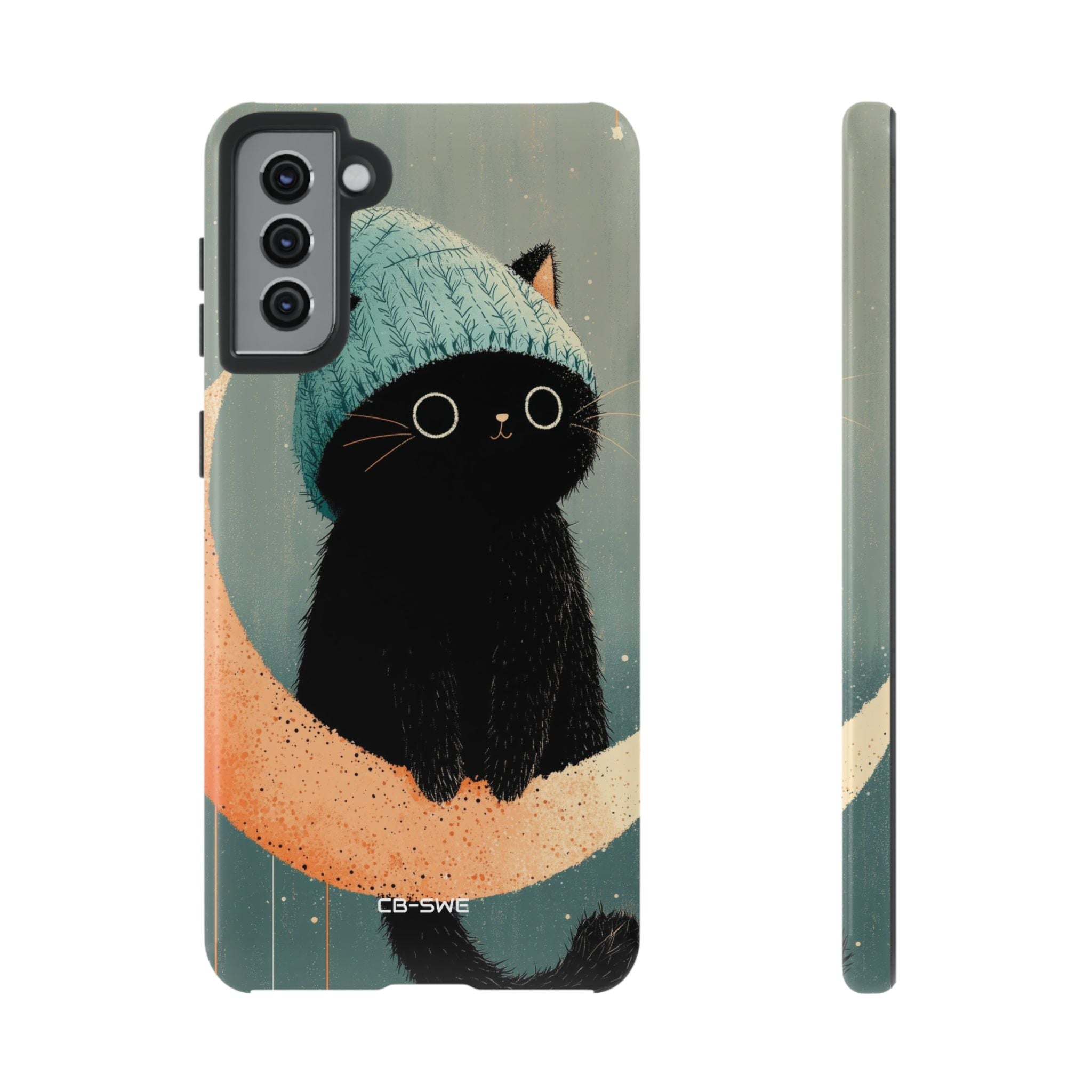 Cat Sits Dreaming - Samsung Case